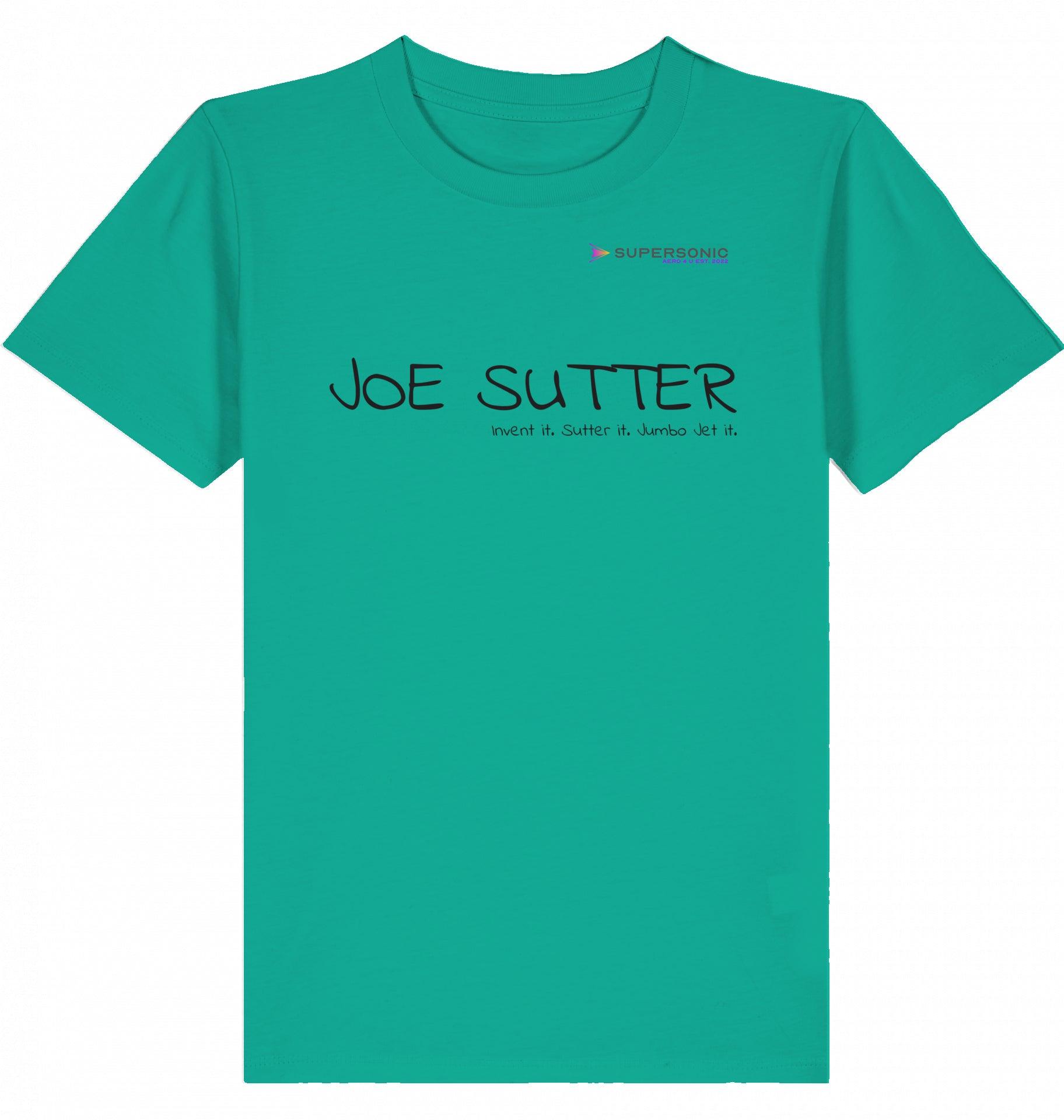 Aviation Kids Aviation T-Shirt Boeing 747 Jumbo Jet, Joe Sutter 2.0 Go Green für Piloten, Crews, Kinder & Planespotter made by SUPERSONIC aero 4U