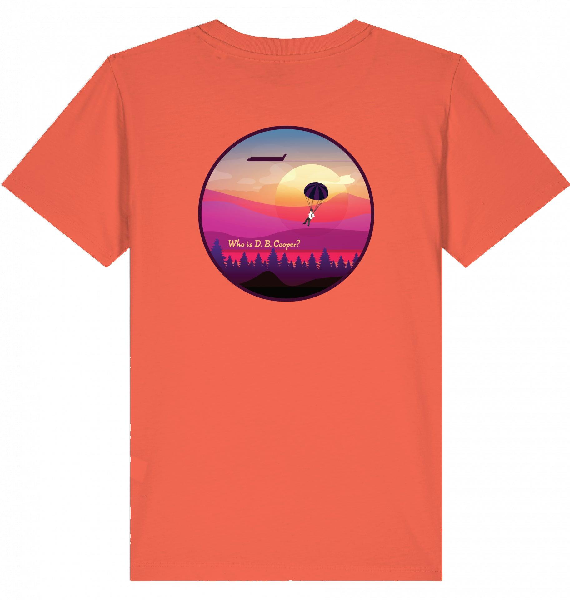 Aviation Kids Aviation T-Shirt "Who is D.B. Cooper?" 2.0 Fiesta für Piloten, Crews, Kinder & Planespotter made by SUPERSONIC aero 4U