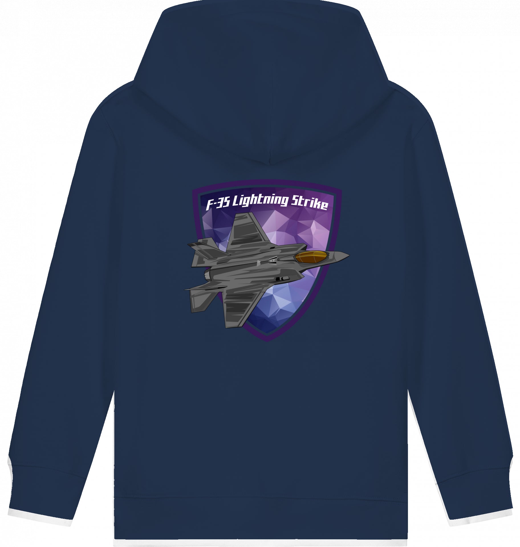 Aviation Kids Flugzeug Hoodie Lockheed Martin F-35 Lightning Strike für Piloten, Crews, Kinder & Planespotter made by SUPERSONIC aero 4U