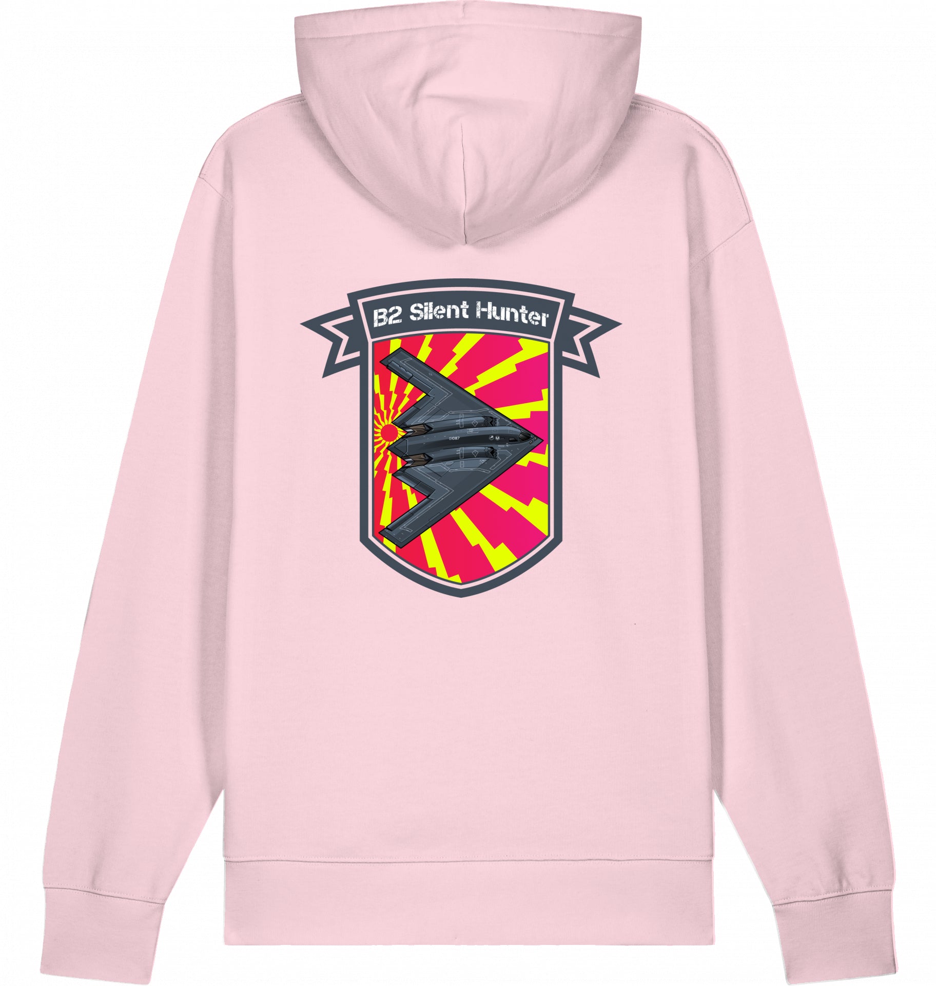 Flugzeug Hoodie Northrop B2 Spirit - Silent Hunter