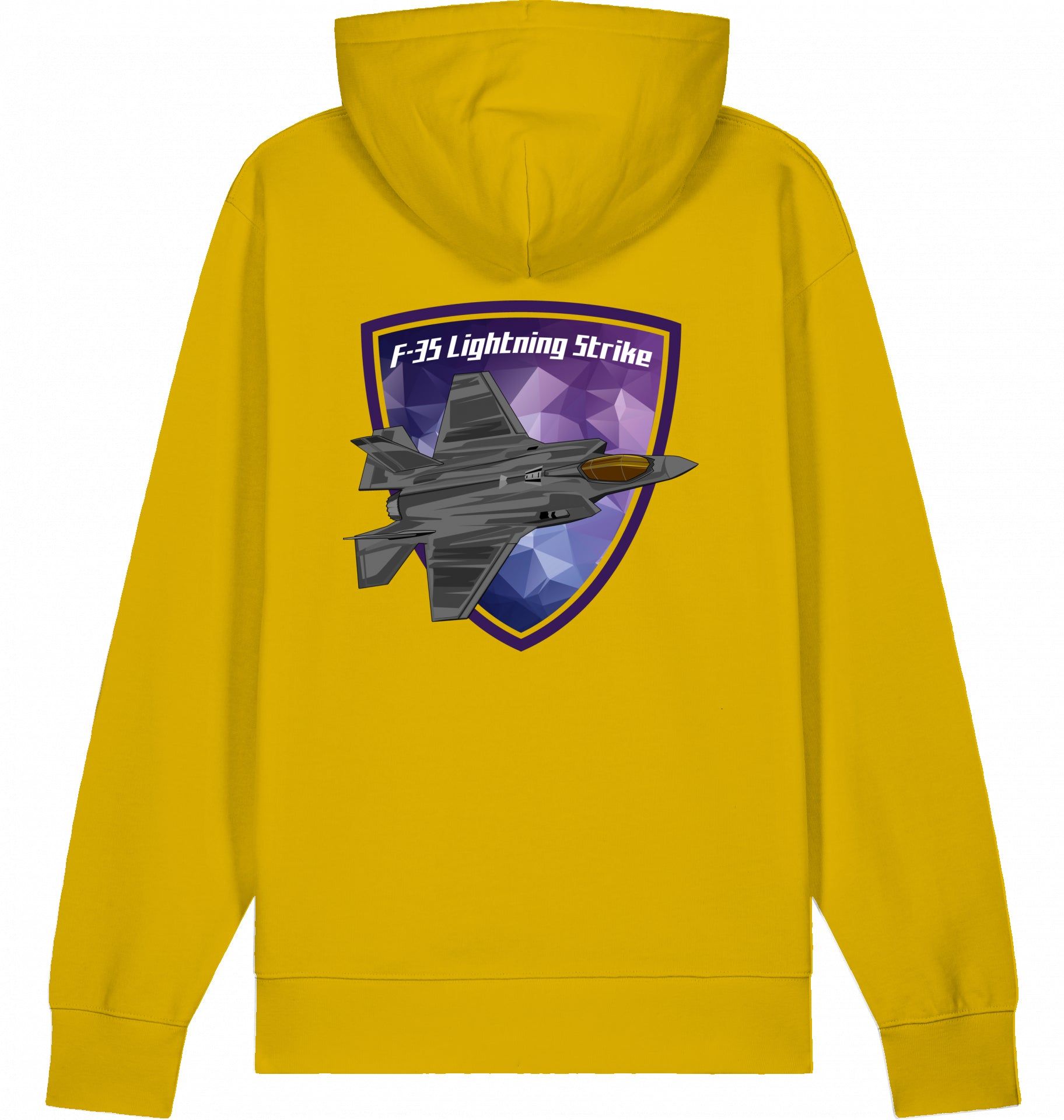 Aviation Flugzeug Hoodie Lockheed Martin F-35 Lightning Strike Ochre für Piloten, Crews, Kinder & Planespotter made by SUPERSONIC aero 4U