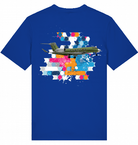 Aviation Flugzeug T-Shirt Gulfstream G500/G600 Experimental Aircraft Worker Blue für Piloten, Crews, Kinder & Planespotter made by SUPERSONIC aero 4U