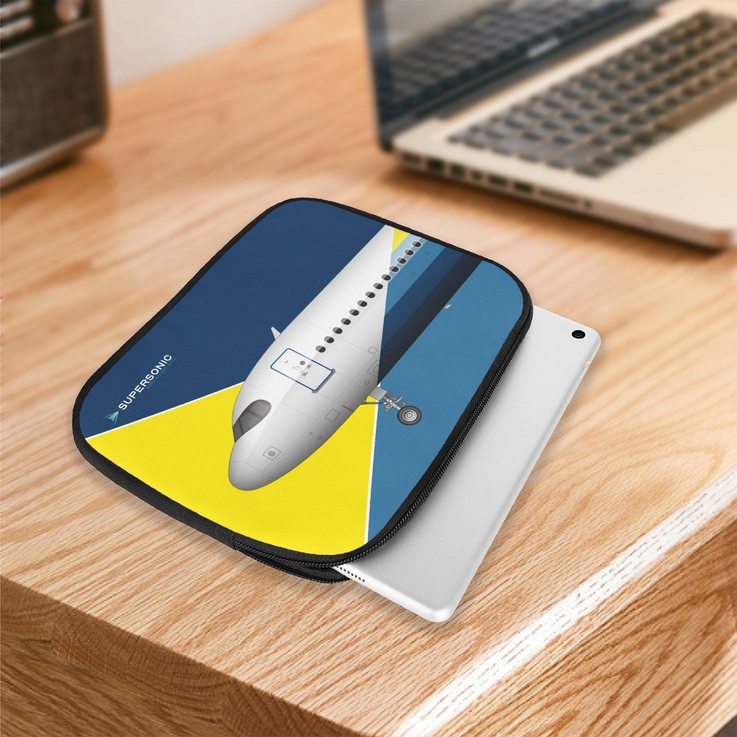 Aviation Airbus A320 iPad Schutzhülle | Aviation Protection für Pilots & Crews für Piloten, Crews, Kinder & Planespotter made by SUPERSONIC aero 4U