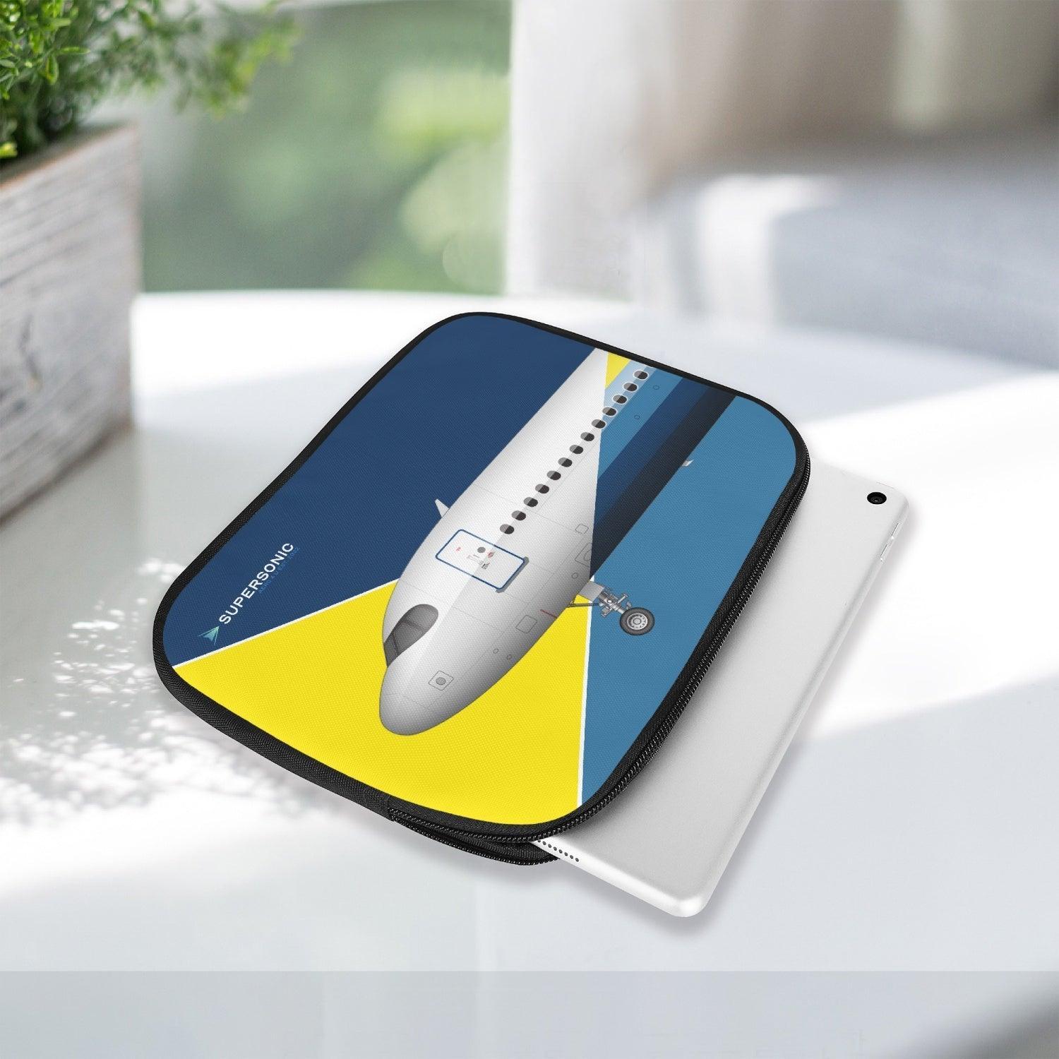 Aviation Airbus A320 iPad Schutzhülle | Aviation Protection für Pilots & Crews für Piloten, Crews, Kinder & Planespotter made by SUPERSONIC aero 4U