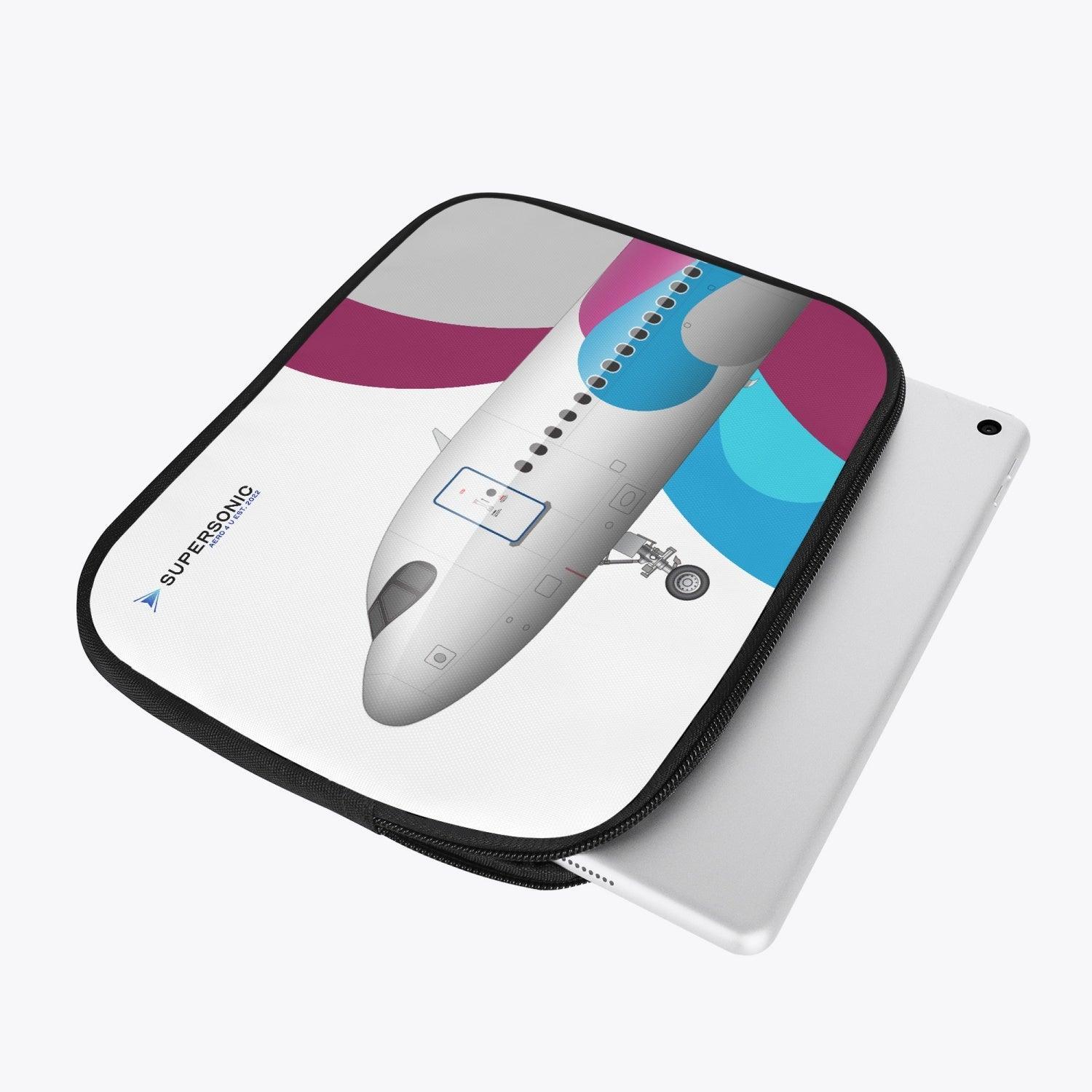 Aviation Airbus A320 Neo iPad & Tablet Schutzhülle für Crews & Aviators Default für Piloten, Crews, Kinder & Planespotter made by SUPERSONIC aero 4U