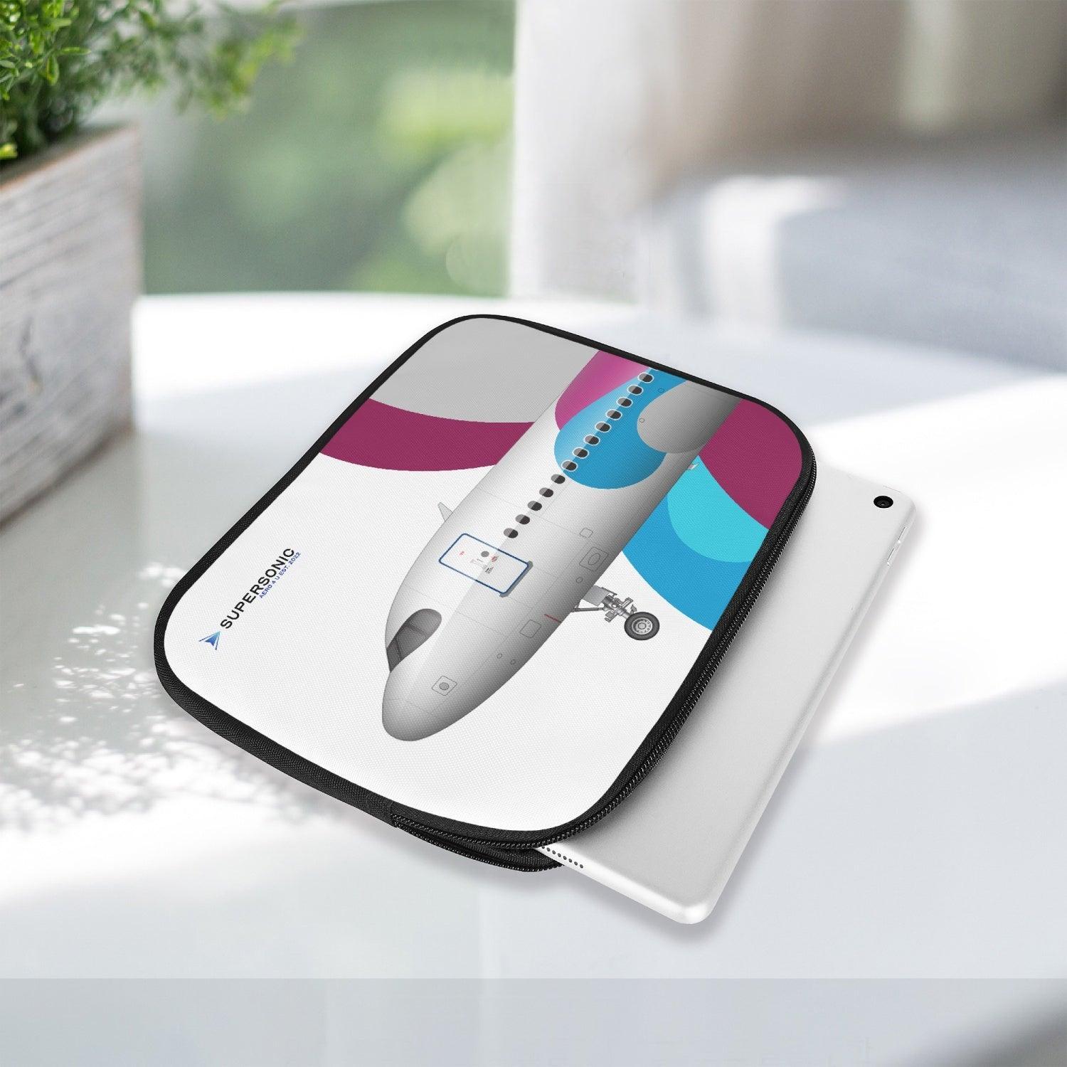 Aviation Airbus A320 Neo iPad & Tablet Schutzhülle für Crews & Aviators für Piloten, Crews, Kinder & Planespotter made by SUPERSONIC aero 4U