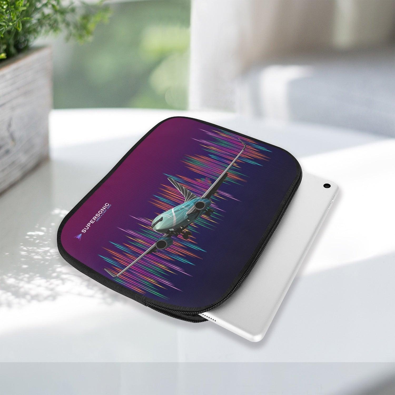 Aviation Boeing 737 BBJ - Business Jet | iPad Schutzhülle im Jetset Design für Piloten, Crews, Kinder & Planespotter made by SUPERSONIC aero 4U