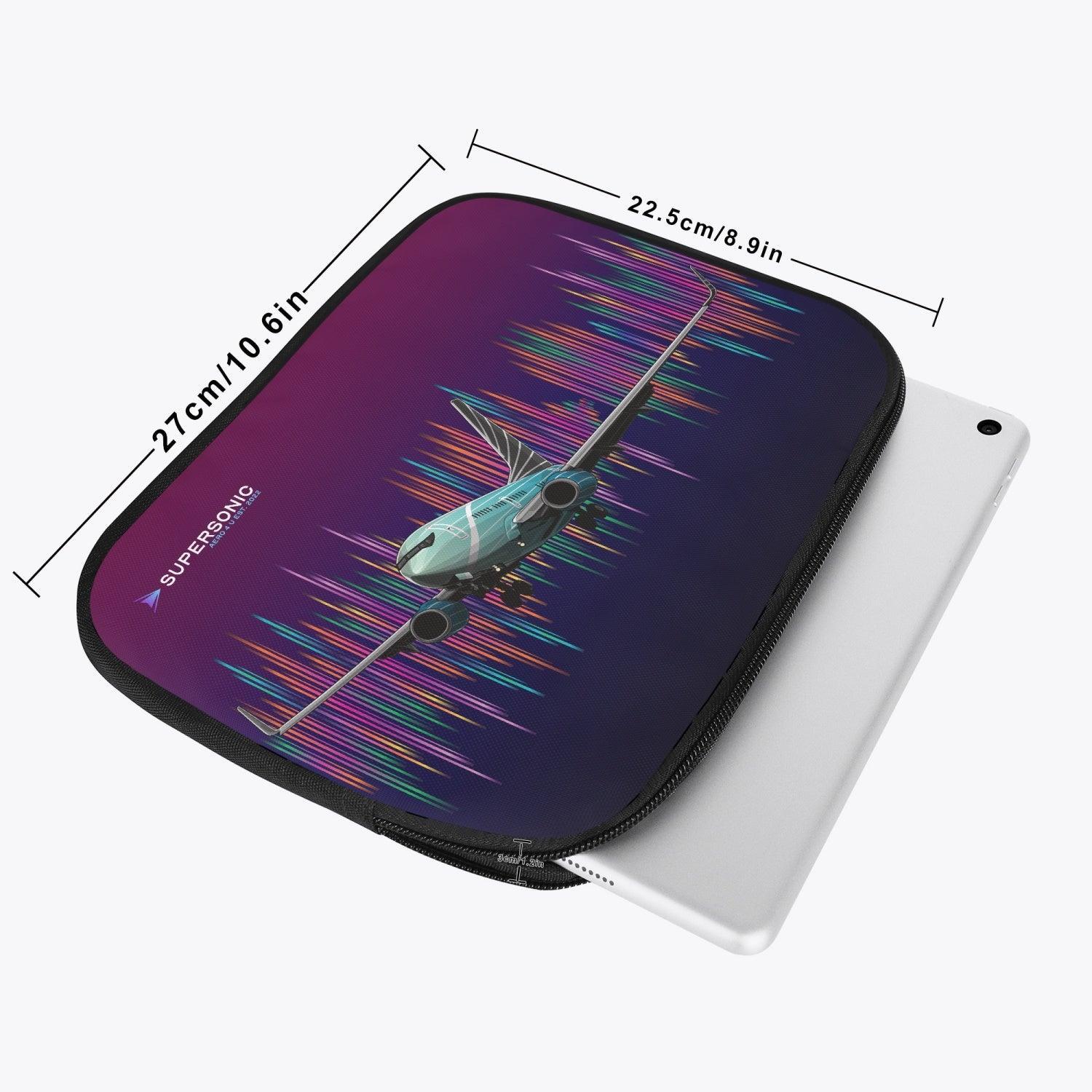 Aviation Boeing 737 BBJ - Business Jet | iPad Schutzhülle im Jetset Design für Piloten, Crews, Kinder & Planespotter made by SUPERSONIC aero 4U