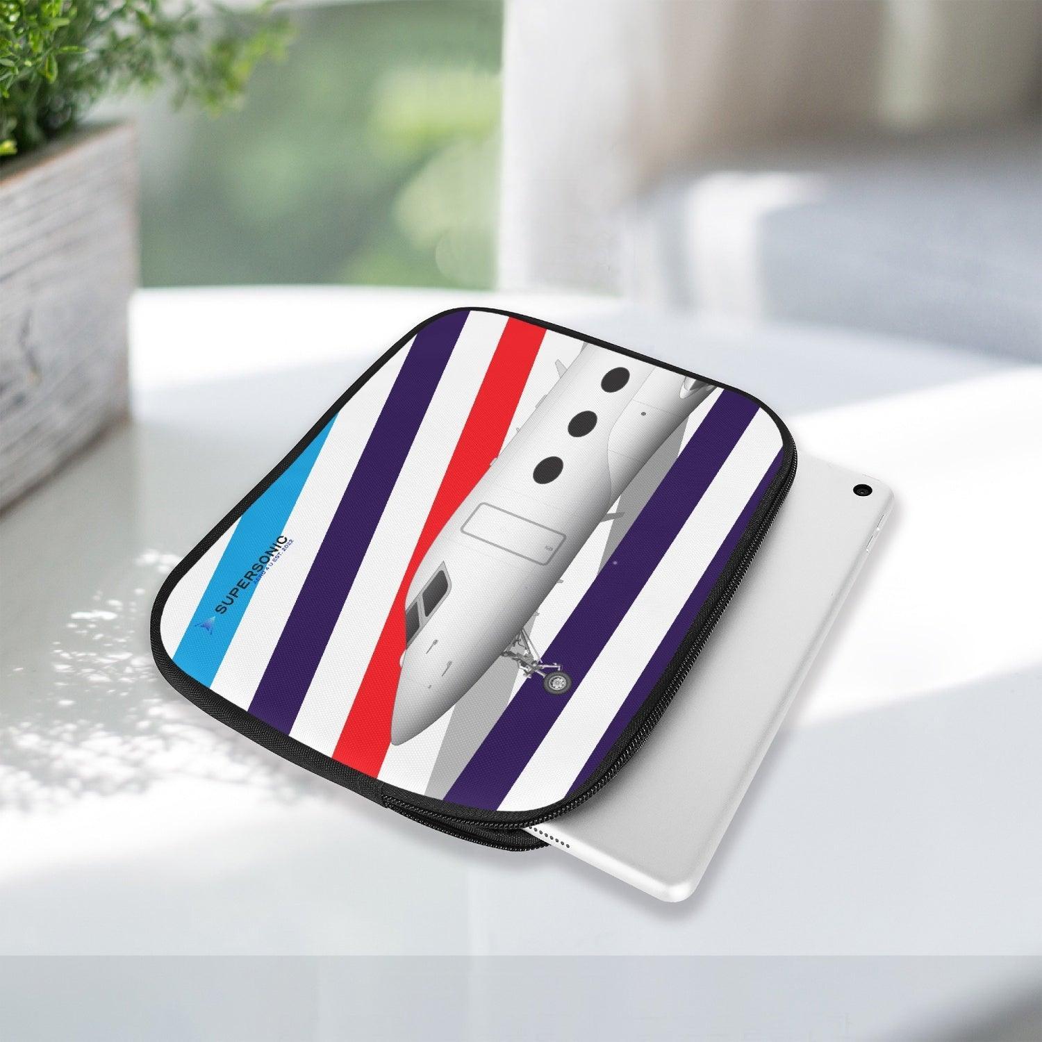 Aviation Gulfstream G650 iPad Schutzhülle | Exklusive Designed für Flight Crews für Piloten, Crews, Kinder & Planespotter made by SUPERSONIC aero 4U