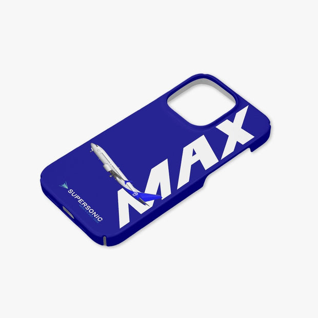 iPhone 14 Pro Case Boeing 737 MAX blue - SUPERSONIC aero 4U