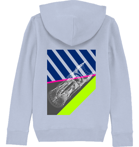 Aviation Kids Aviation Hoodie "Aircraft Engine" für Piloten, Crews, Kinder & Planespotter made by SUPERSONIC aero 4U