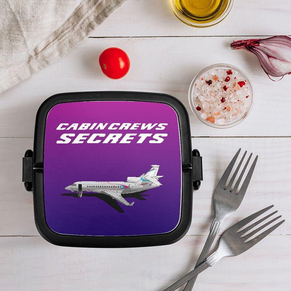 Aviation Lunch Box - Cabin Crews Secrets Falcon 7X Default für Piloten, Crews, Kinder & Planespotter made by SUPERSONIC aero 4U