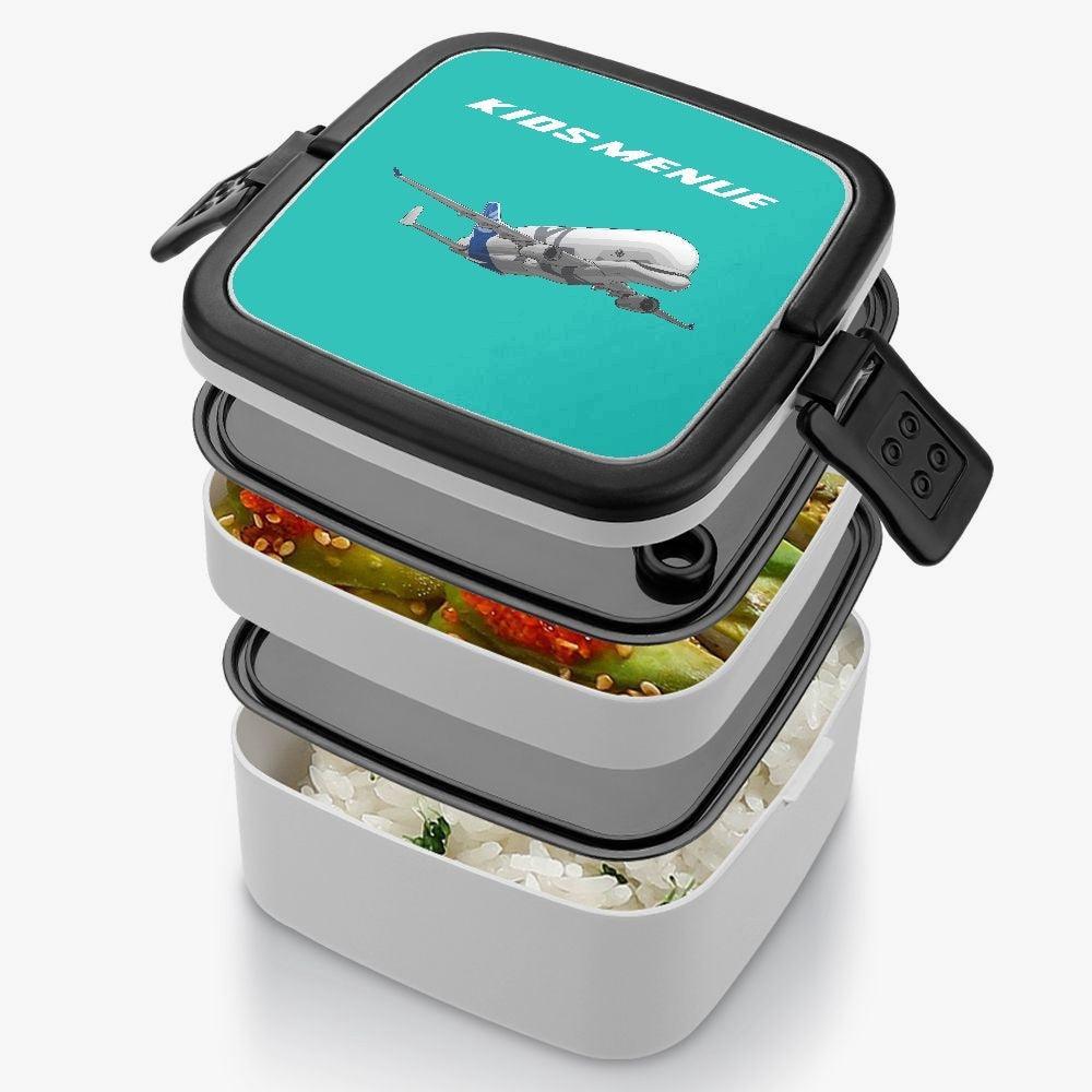 Aviation Lunch Box Kids Menu Airbus Beluga XL für Piloten, Crews, Kinder & Planespotter made by SUPERSONIC aero 4U