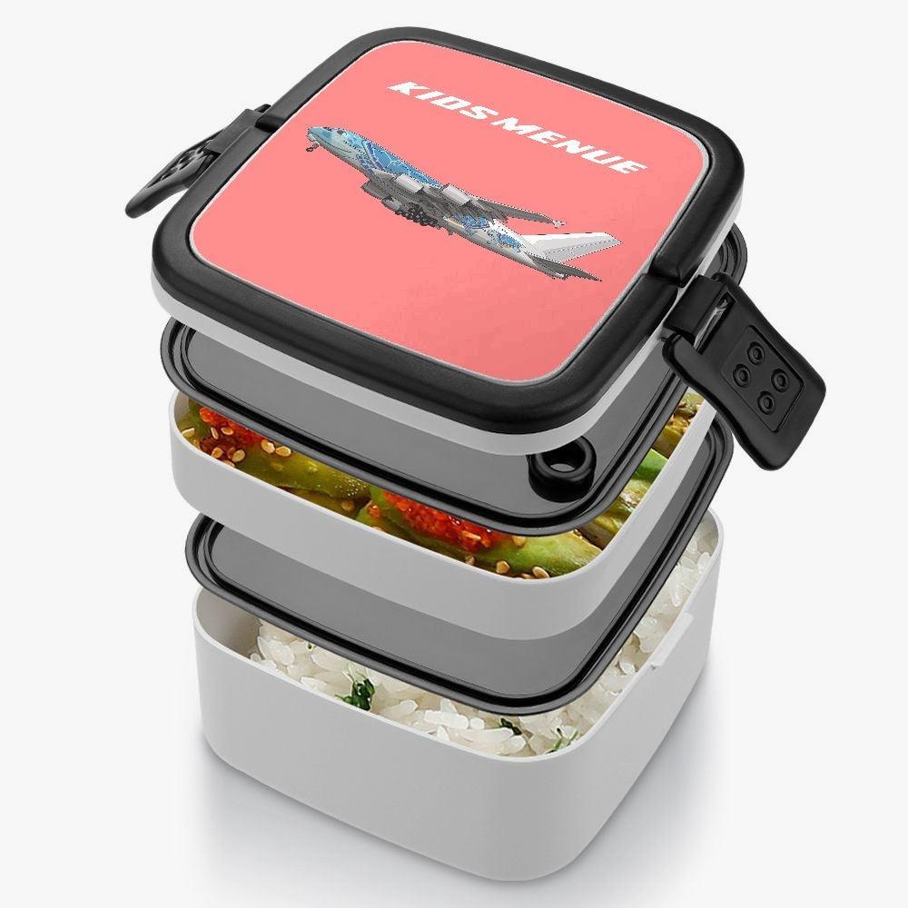 Aviation Lunch Box Kids Menue Airbus A380 für Piloten, Crews, Kinder & Planespotter made by SUPERSONIC aero 4U
