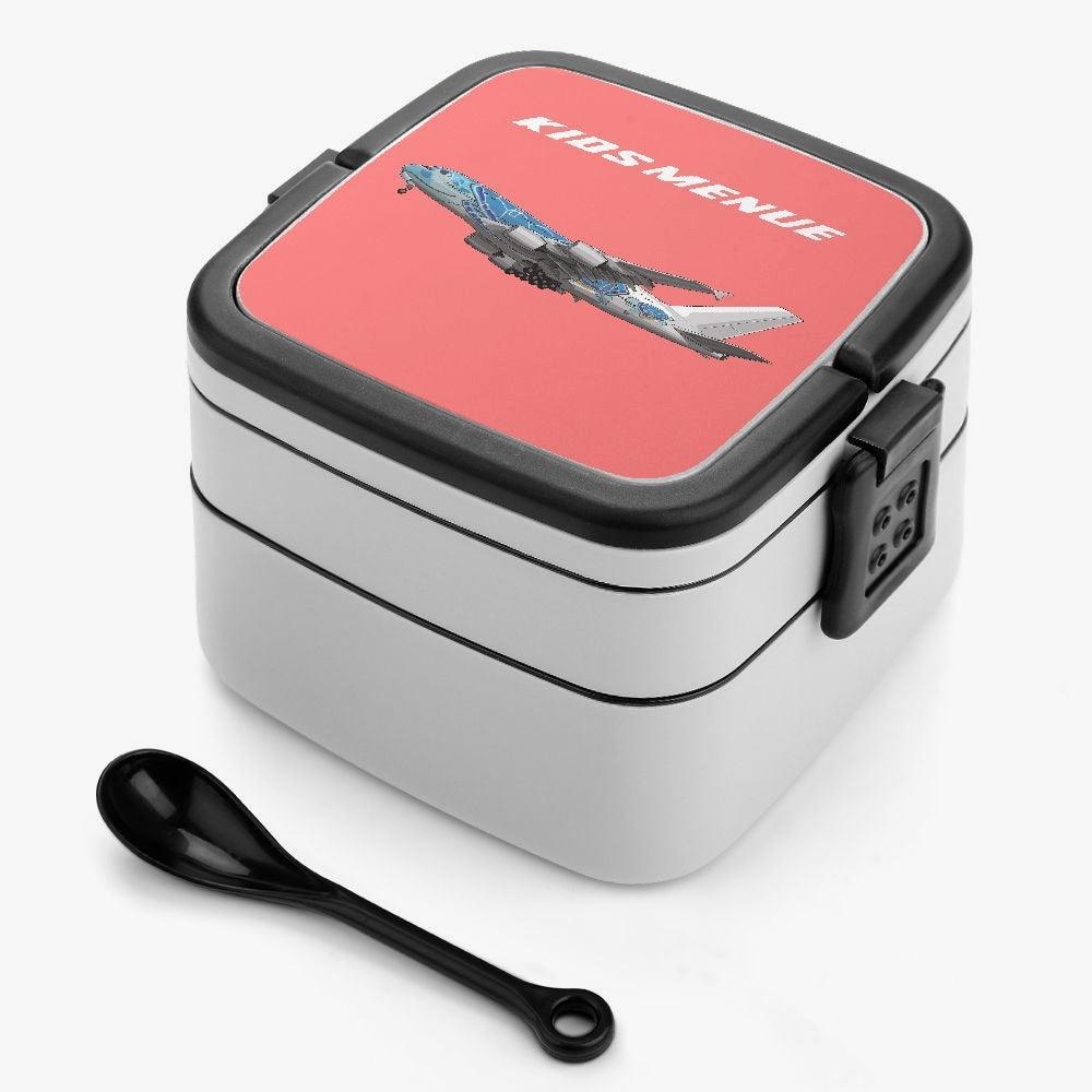 Aviation Lunch Box Kids Menue Airbus A380 für Piloten, Crews, Kinder & Planespotter made by SUPERSONIC aero 4U