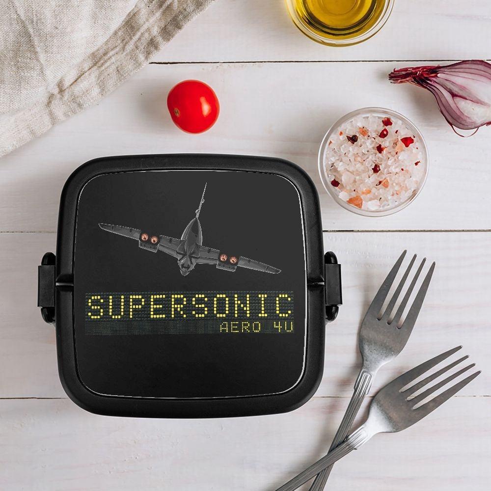 Aviation Lunch Box - Supersonic Concorde Default für Piloten, Crews, Kinder & Planespotter made by SUPERSONIC aero 4U