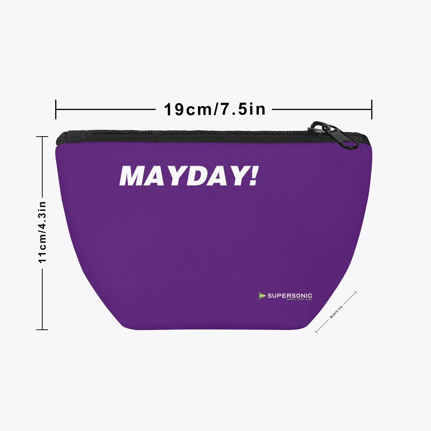 Aviation "Mayday" Reise-Organizer | Aviation Travel Bag für Piloten & Flieger für Piloten, Crews, Kinder & Planespotter made by SUPERSONIC aero 4U