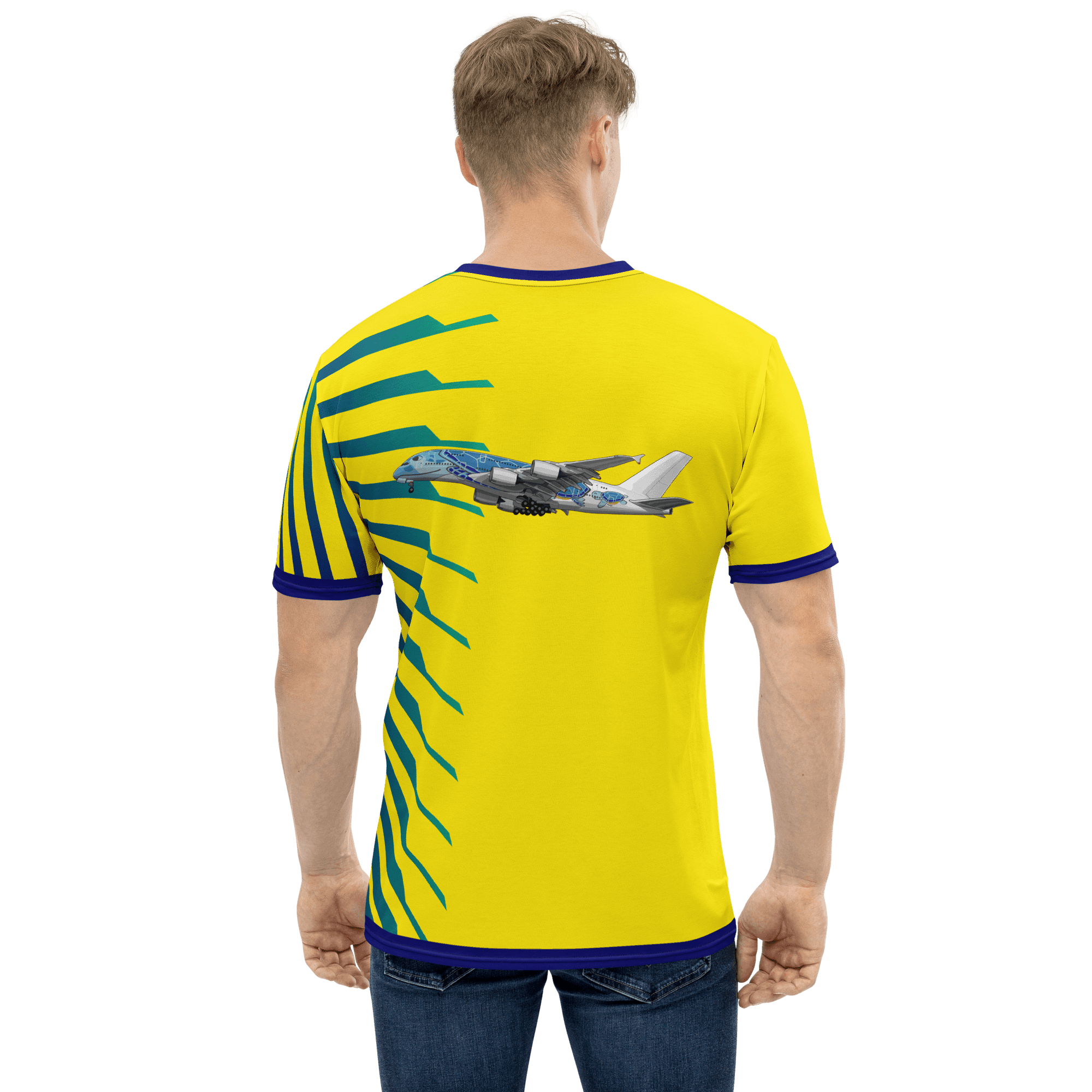 Aviation Flugzeug T-Shirt "Airbus A380" Turtle Livery für Piloten, Crews, Kinder & Planespotter made by SUPERSONIC aero 4U
