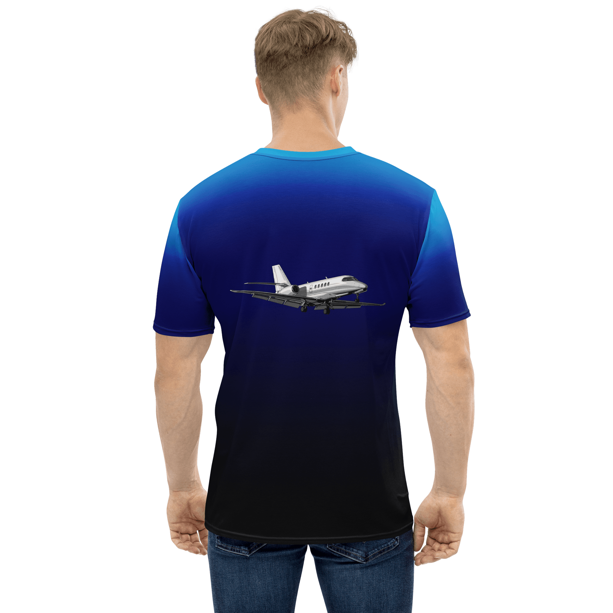 Aviation Flugzeug T-Shirt "Cessna Citation Latitude" Textron Aviation (Fullprint) für Piloten, Crews, Kinder & Planespotter made by SUPERSONIC aero 4U