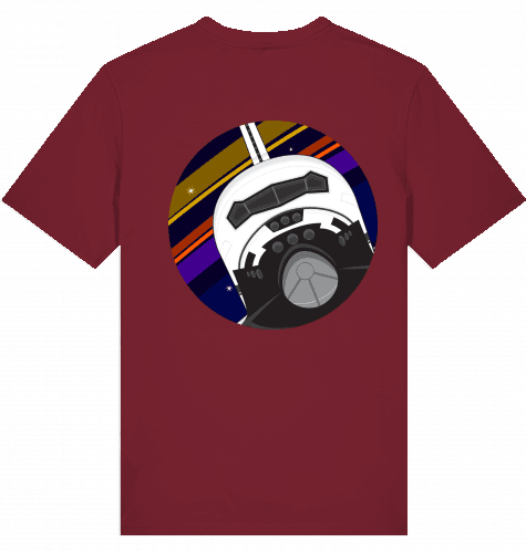 Aviation Space Exploration "Nasa Space Shuttle" Burgundy für Piloten, Crews, Kinder & Planespotter made by SUPERSONIC aero 4U