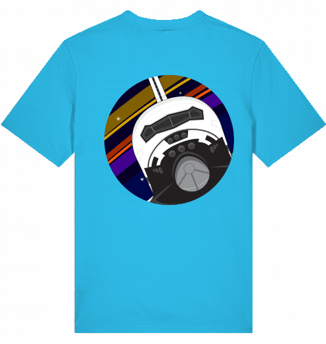 Aviation Space Exploration "Nasa Space Shuttle" Aqua Blue für Piloten, Crews, Kinder & Planespotter made by SUPERSONIC aero 4U