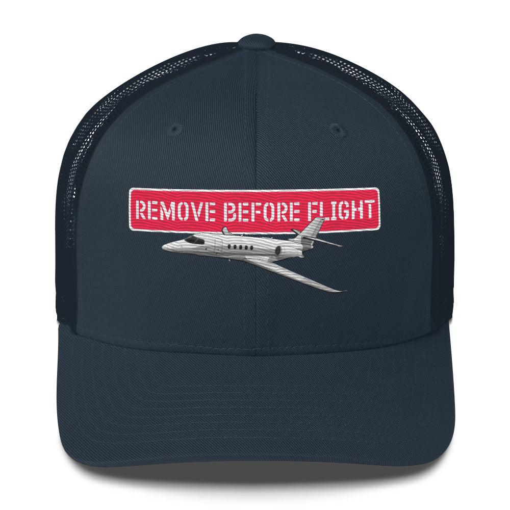 Aviation Aviation Trucker Cap - Premium Piloten Kappe "Remove before Flight" Navy für Piloten, Crews, Kinder & Planespotter made by SUPERSONIC aero 4U