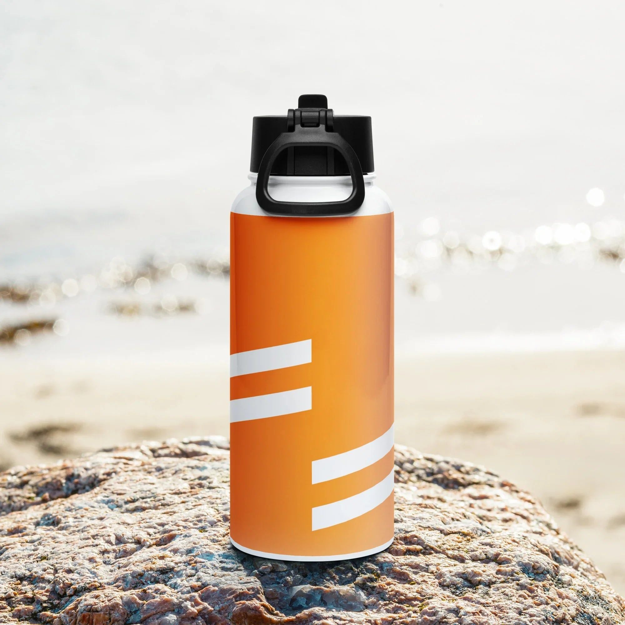 Aviation Edelstahl Trinkflasche mit Strohhalm "Flight Data Recorder" Default Title für Piloten, Crews, Kinder & Planespotter made by SUPERSONIC aero 4U