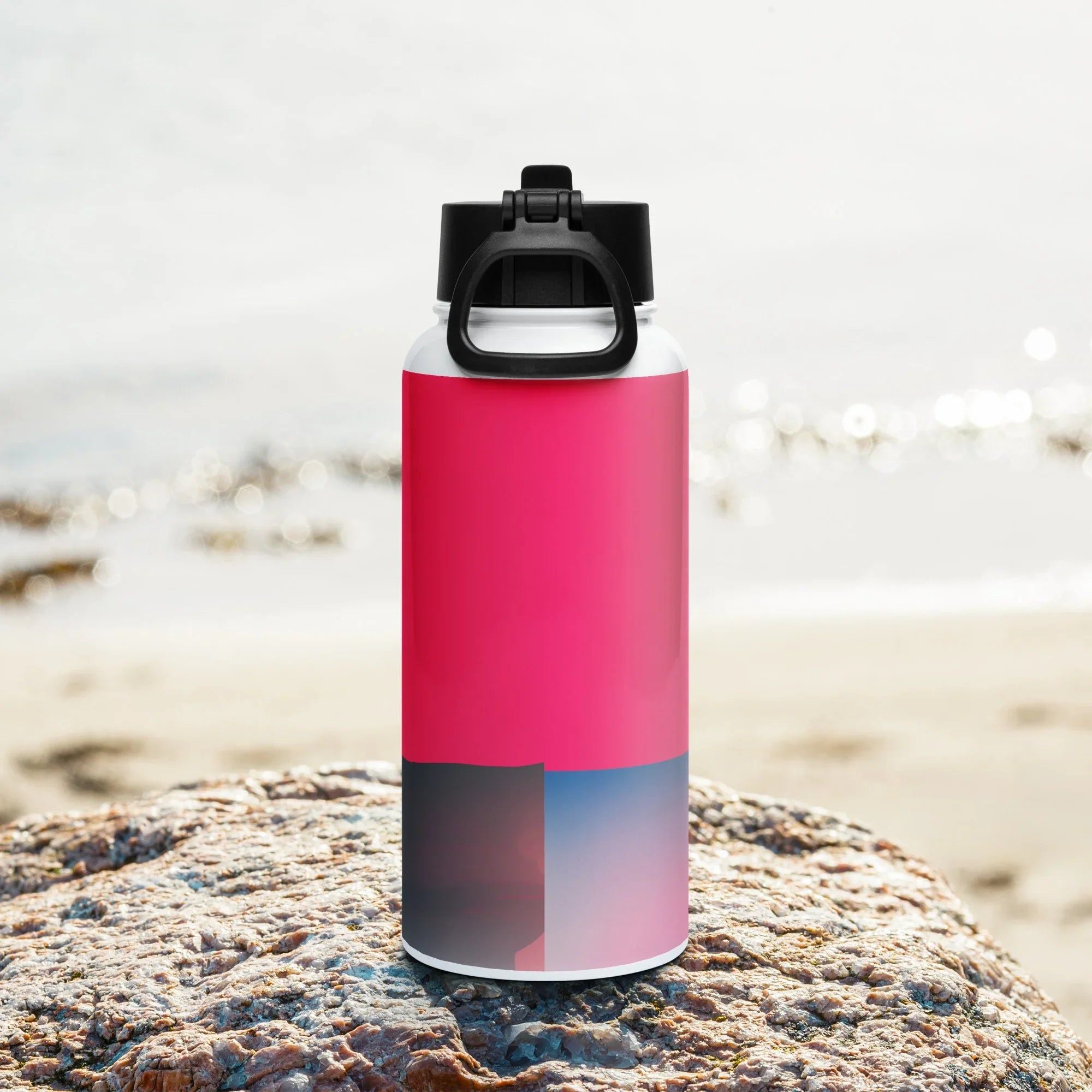 Aviation Edelstahl Trinkflasche mit Strohhalm "Airbus A320 neo" Default Title für Piloten, Crews, Kinder & Planespotter made by SUPERSONIC aero 4U