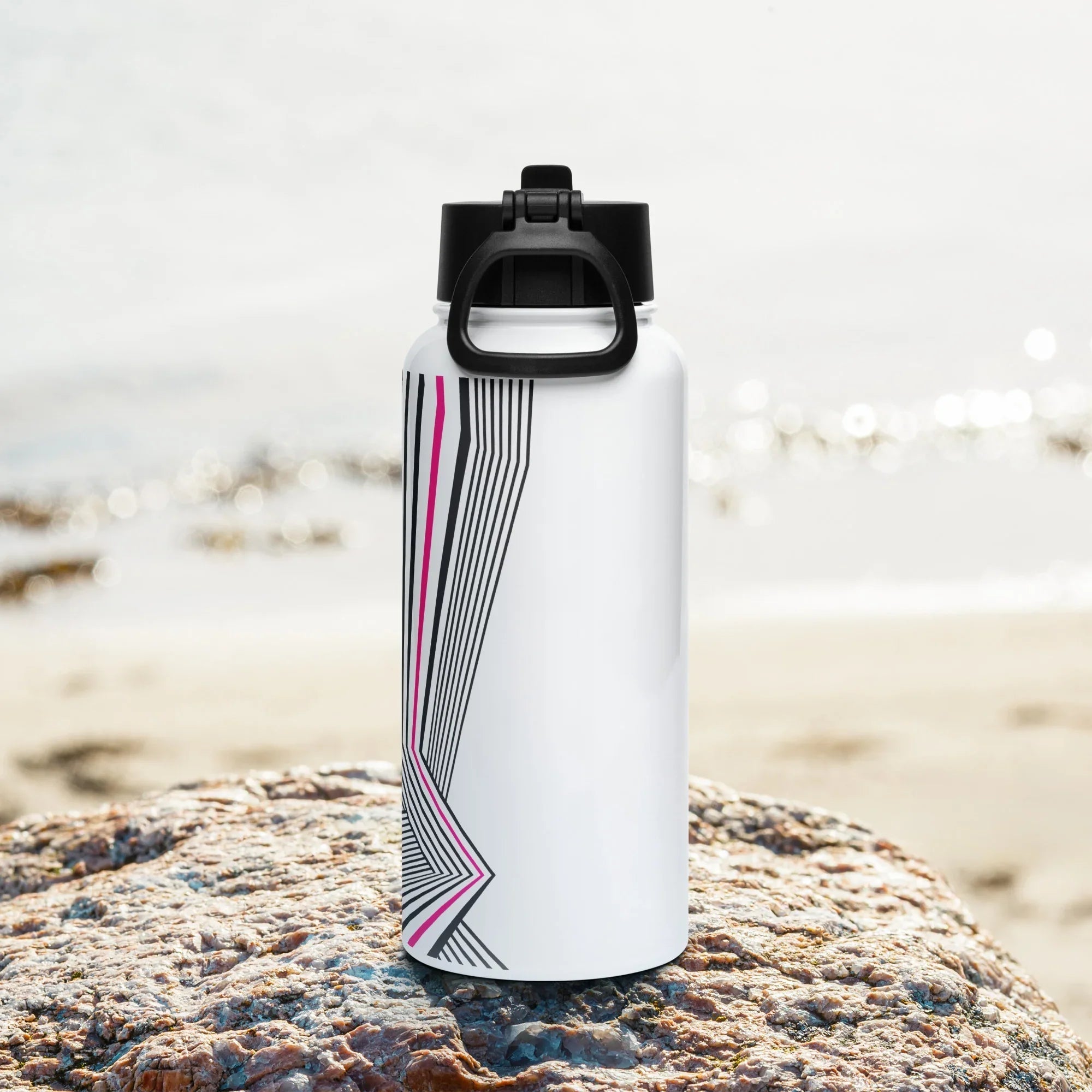 Aviation Edelstahl Trinkflasche mit Strohhalm "Airbus A321" Default Title für Piloten, Crews, Kinder & Planespotter made by SUPERSONIC aero 4U