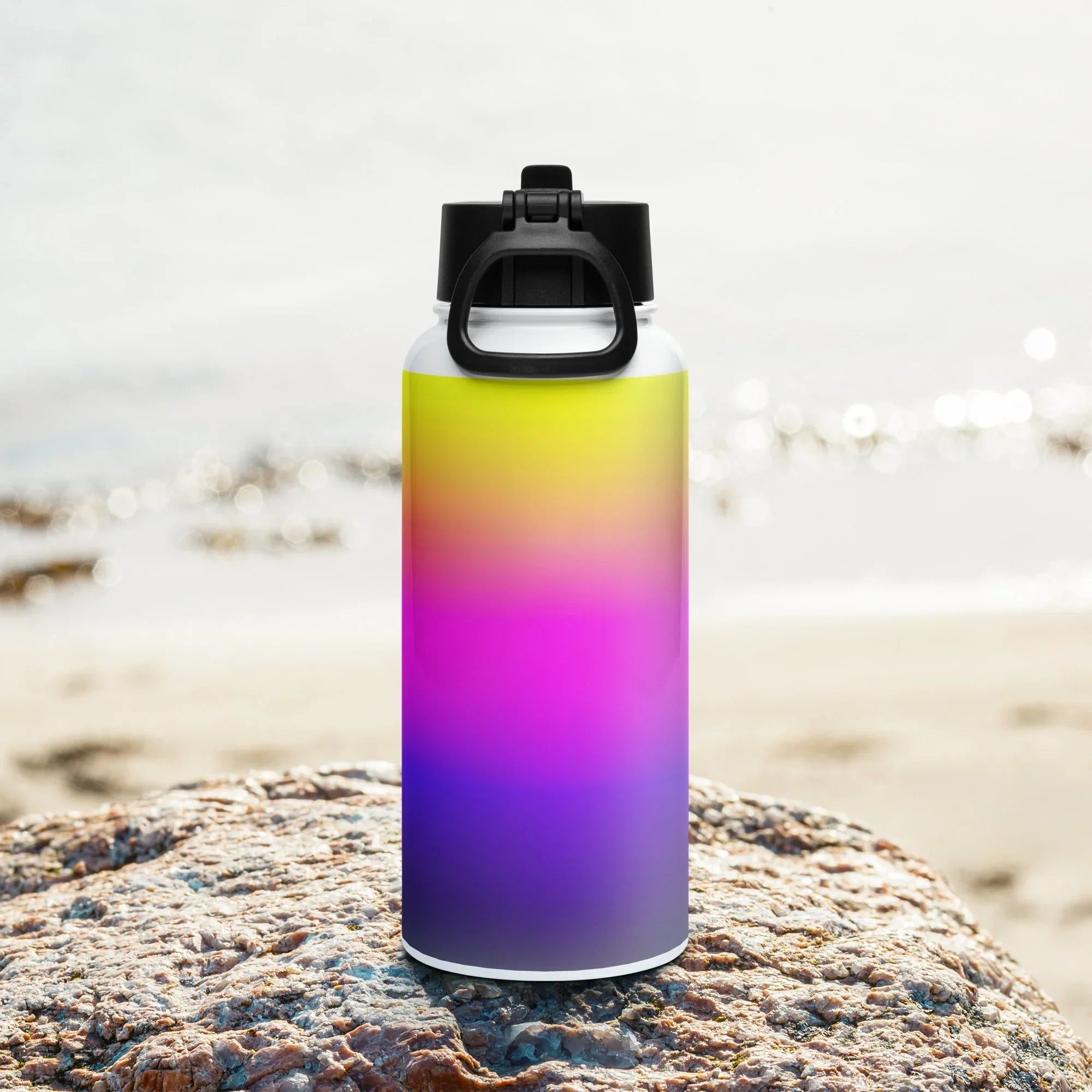 Aviation Edelstahl Trinkflasche mit Strohhalm "California Aviation" Default Title für Piloten, Crews, Kinder & Planespotter made by SUPERSONIC aero 4U