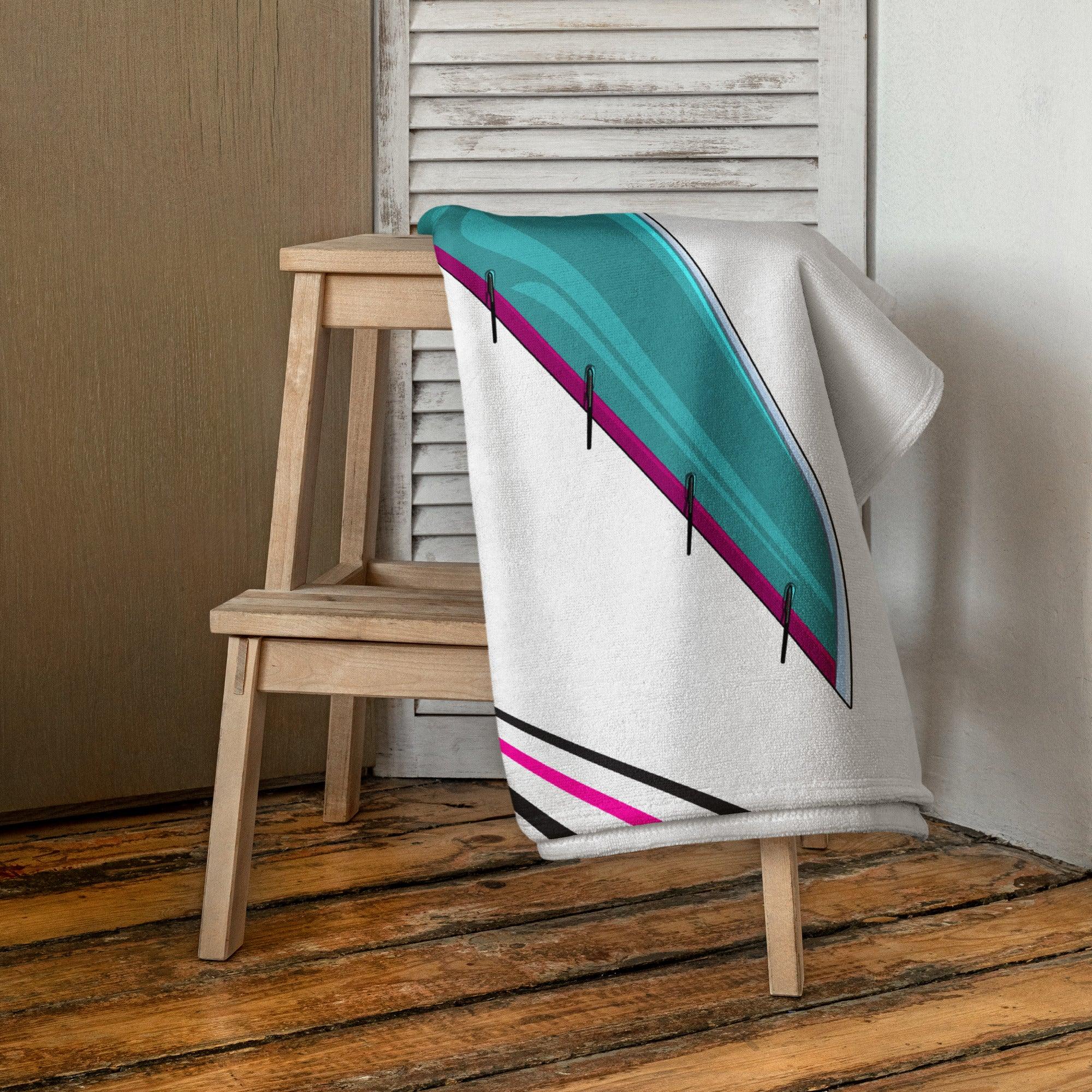 Aviation Strandtuch "Airbus A350 Winglet" für Piloten, Crews, Kinder & Planespotter made by SUPERSONIC aero 4U