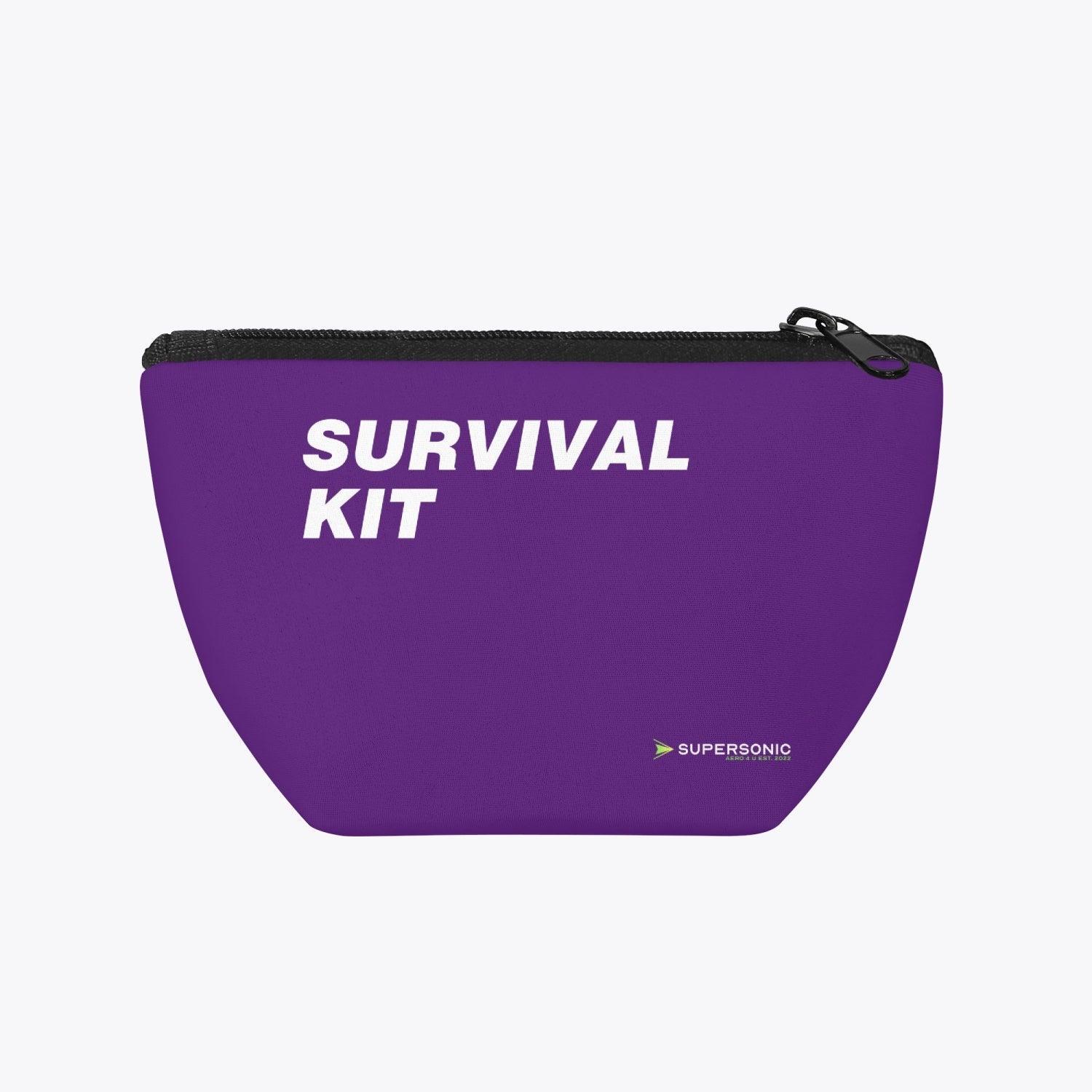 Aviation "Survival Kit" Reise-Organizer | Aviation Bag für Piloten & Flieger Default für Piloten, Crews, Kinder & Planespotter made by SUPERSONIC aero 4U