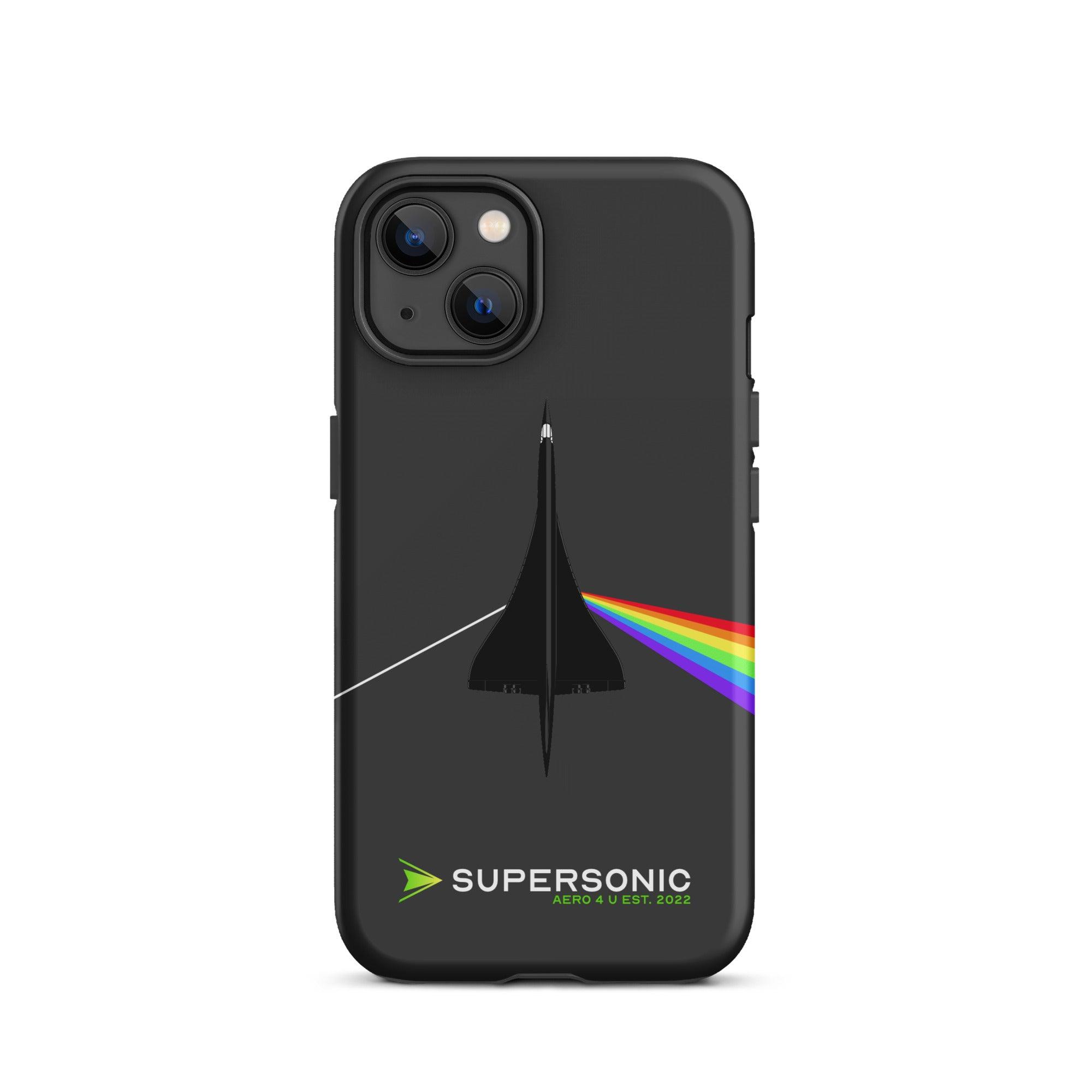 Aviation FIRST CLASS iPhone Hülle - Concorde Dark Side of Supersonic iPhone 13 für Piloten, Crews, Kinder & Planespotter made by SUPERSONIC aero 4U