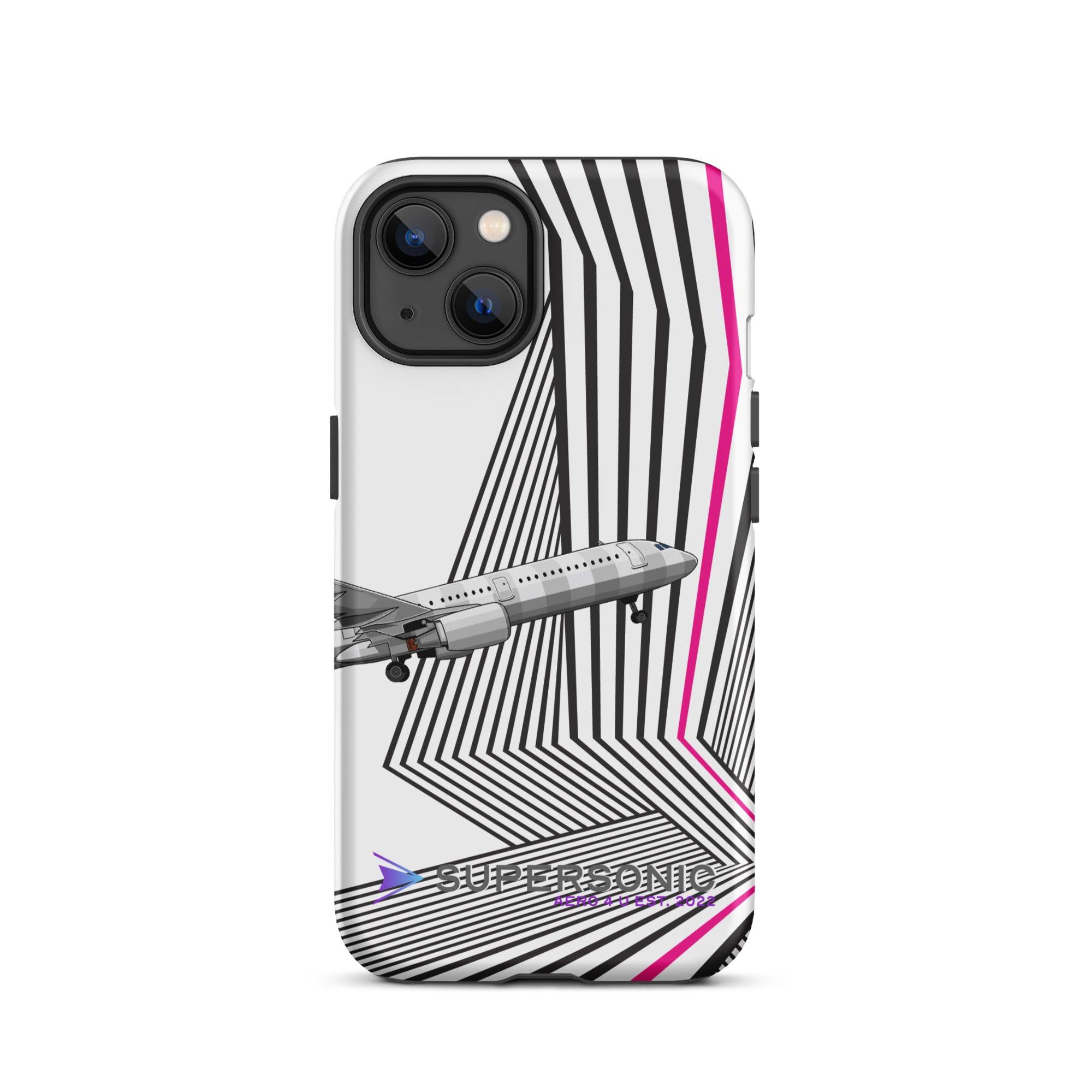 Aviation FIRST CLASS iPhone Hülle - Airbus A321 Edition | Airline Crew Case iPhone 13 für Piloten, Crews, Kinder & Planespotter made by SUPERSONIC aero 4U