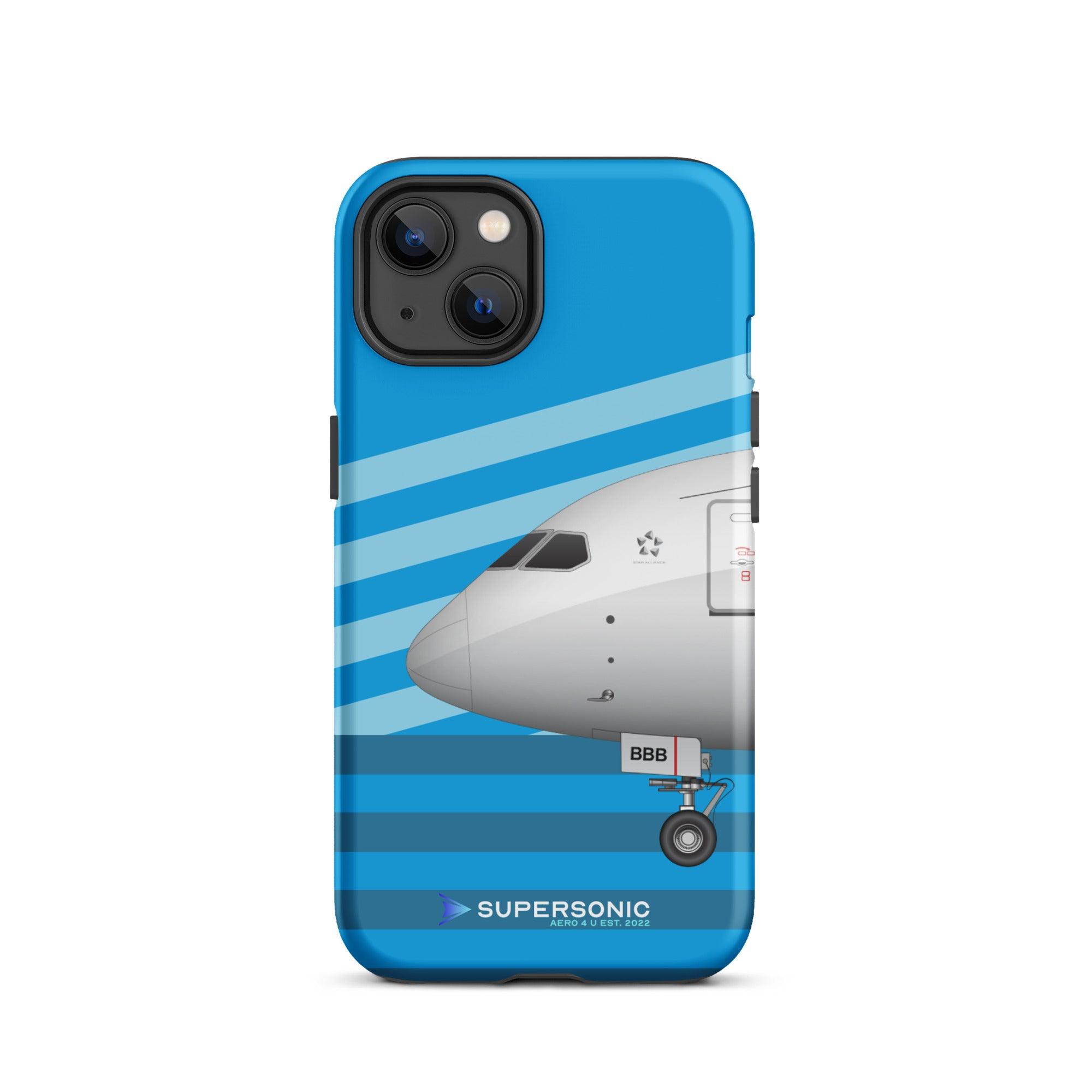 Aviation FIRST CLASS iPhone Hülle - Boeing 787 Dreamliner AMS Edition | Boeinglovers iPhone 13 für Piloten, Crews, Kinder & Planespotter made by SUPERSONIC aero 4U
