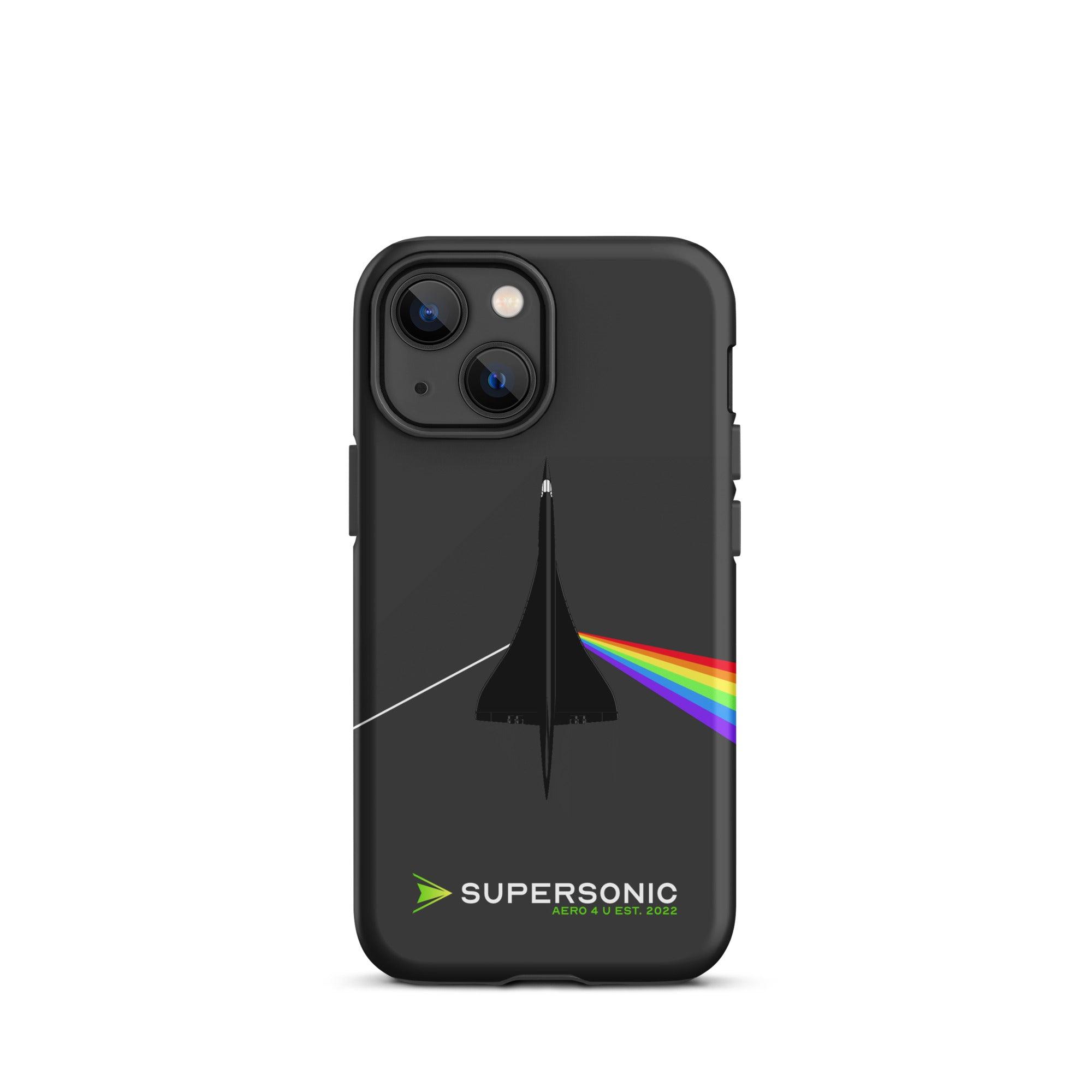 Aviation FIRST CLASS iPhone Hülle - Concorde Dark Side of Supersonic iPhone 13 mini für Piloten, Crews, Kinder & Planespotter made by SUPERSONIC aero 4U