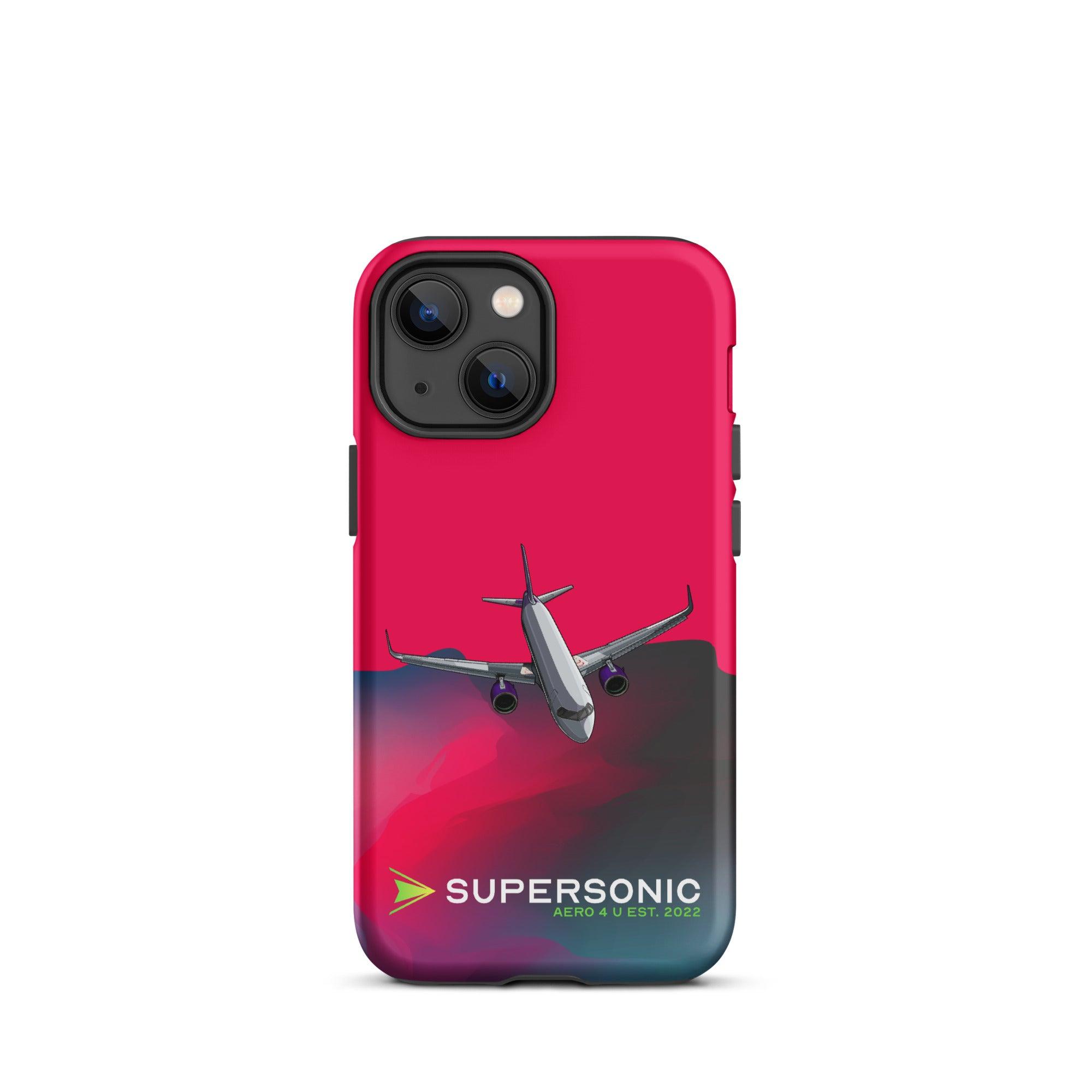 Aviation FIRST CLASS iPhone Hülle - Airbus A320 neo Edition | Airbuslovers iPhone 13 mini für Piloten, Crews, Kinder & Planespotter made by SUPERSONIC aero 4U