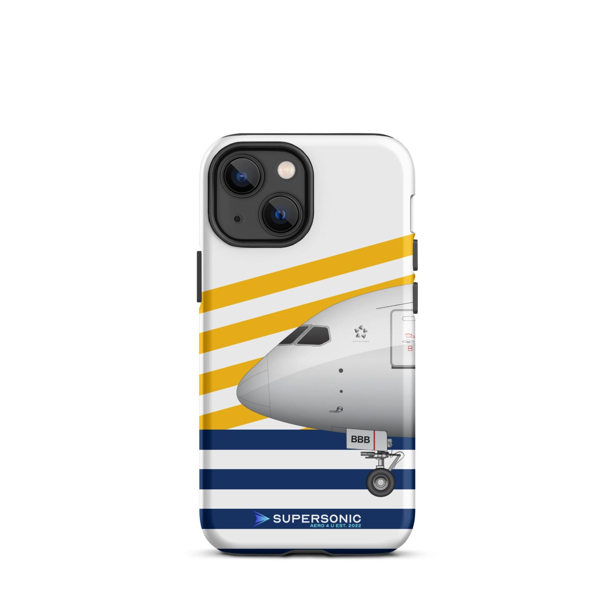 Aviation FIRST CLASS iPhone Hülle - Boeing 787 Dreamliner FRA Edition iPhone 13 mini für Piloten, Crews, Kinder & Planespotter made by SUPERSONIC aero 4U