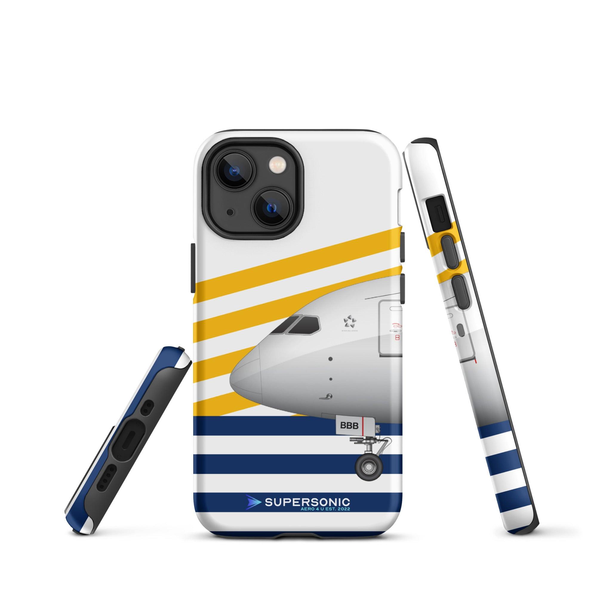 Aviation FIRST CLASS iPhone Hülle - Boeing 787 Dreamliner FRA Edition für Piloten, Crews, Kinder & Planespotter made by SUPERSONIC aero 4U