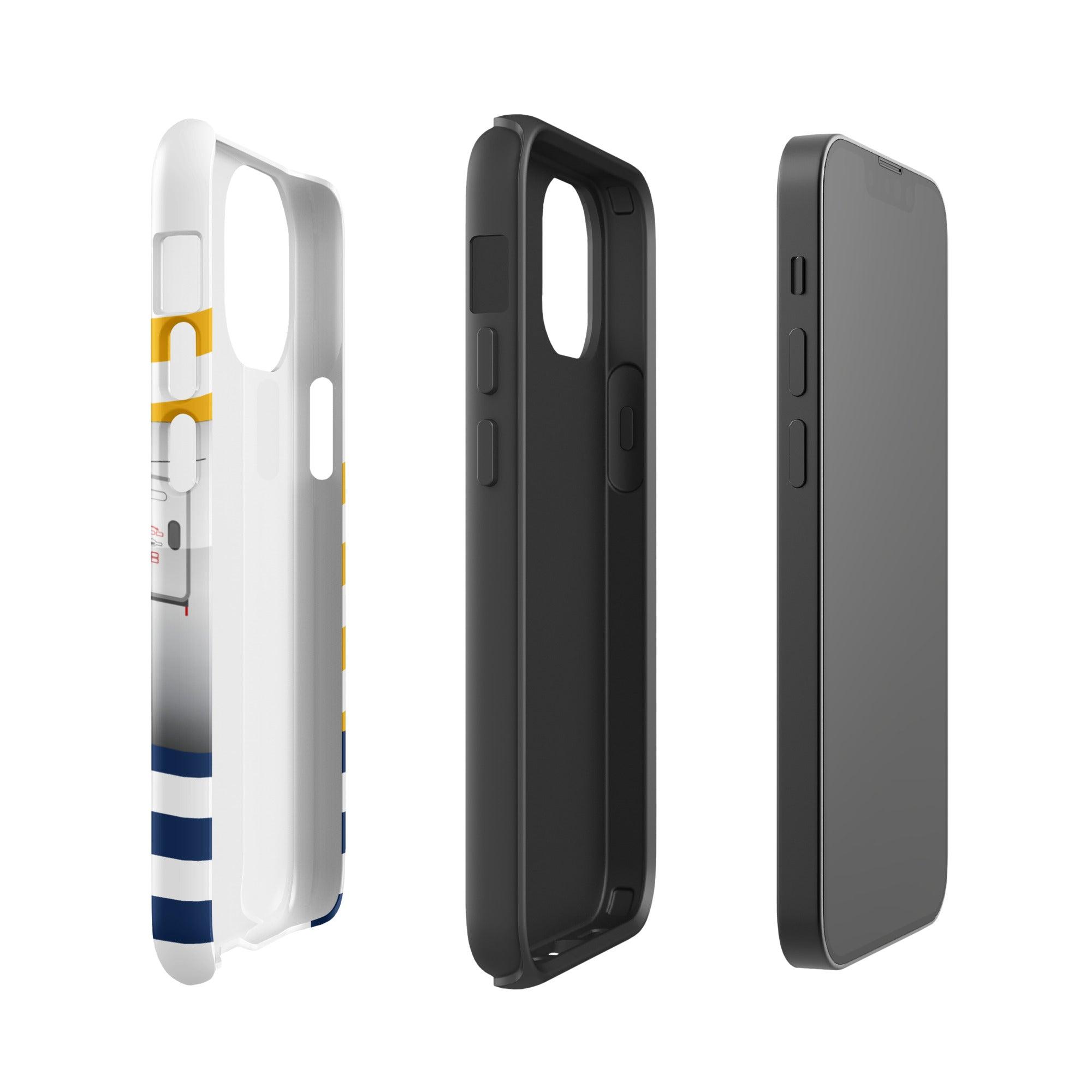 Aviation FIRST CLASS iPhone Hülle - Boeing 787 Dreamliner FRA Edition für Piloten, Crews, Kinder & Planespotter made by SUPERSONIC aero 4U