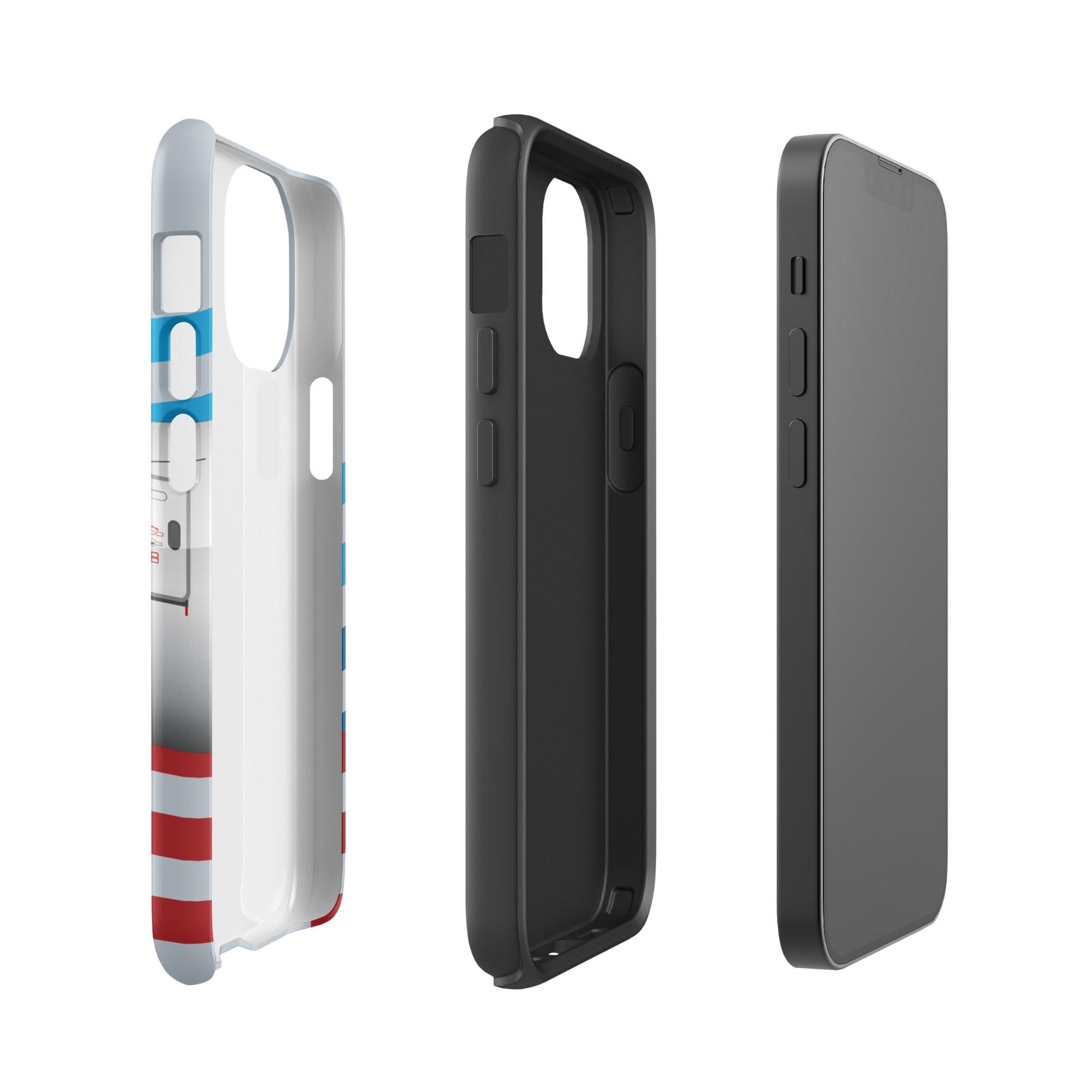 Aviation FIRST CLASS iPhone Schutzhülle - Boeing 787 USA Edition | Premium Aviation Case für Piloten, Crews, Kinder & Planespotter made by SUPERSONIC aero 4U