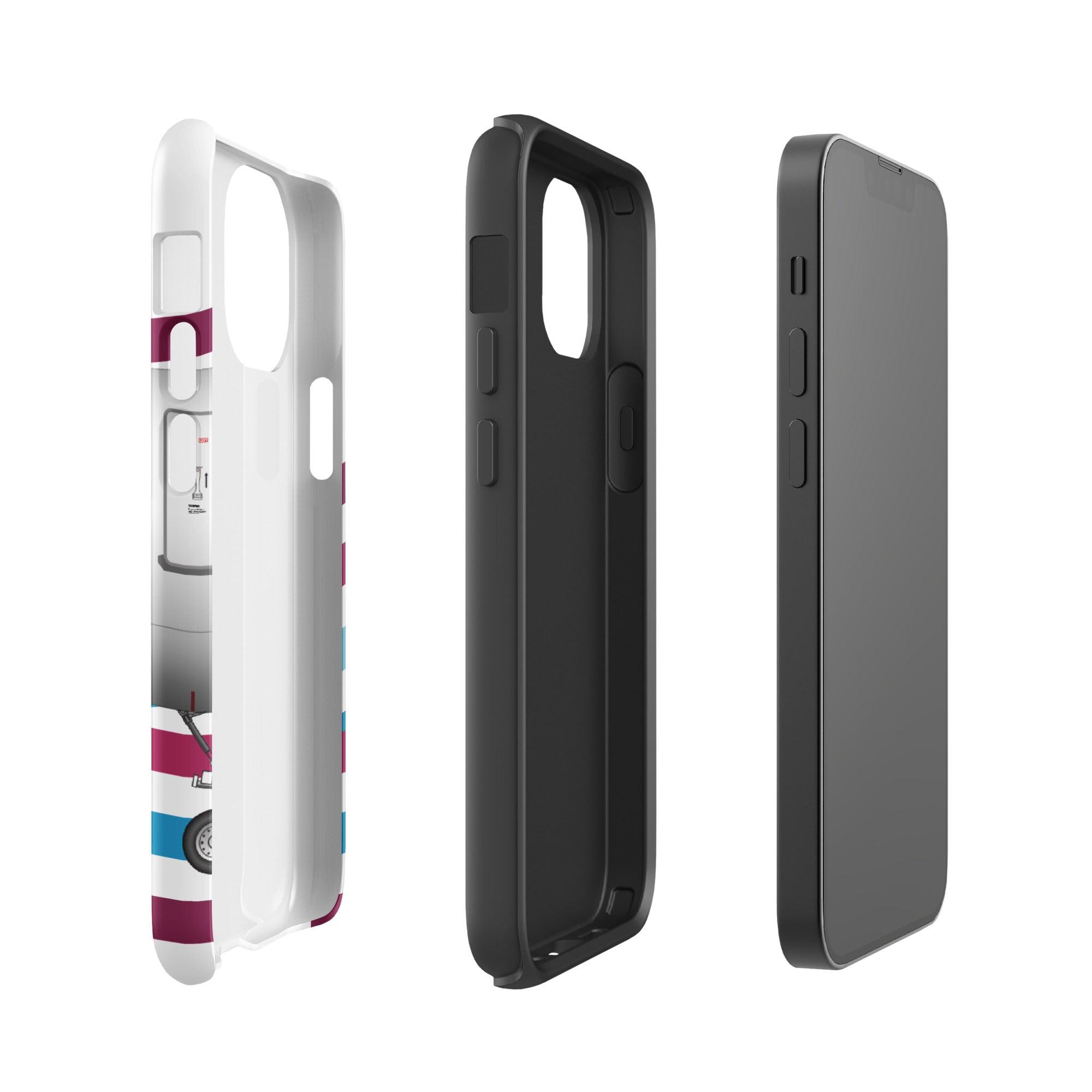 Aviation FIRST CLASS iPhone Hülle - Airbus A320 DUS Edition | Airline Case für Piloten, Crews, Kinder & Planespotter made by SUPERSONIC aero 4U