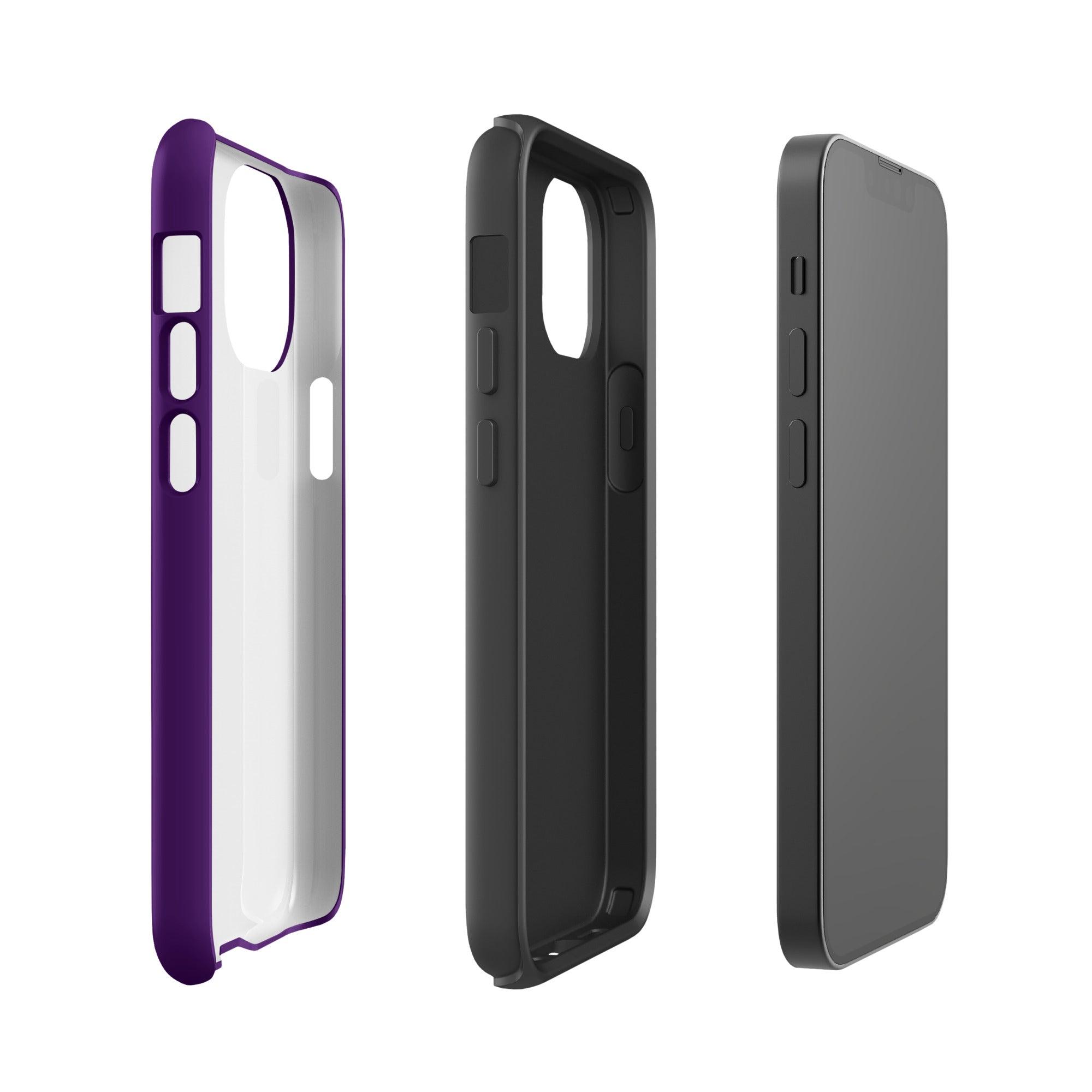 Aviation FIRST CLASS iPhone Schutzhülle - Supersonic Edition lila | Pilot Case für Piloten, Crews, Kinder & Planespotter made by SUPERSONIC aero 4U