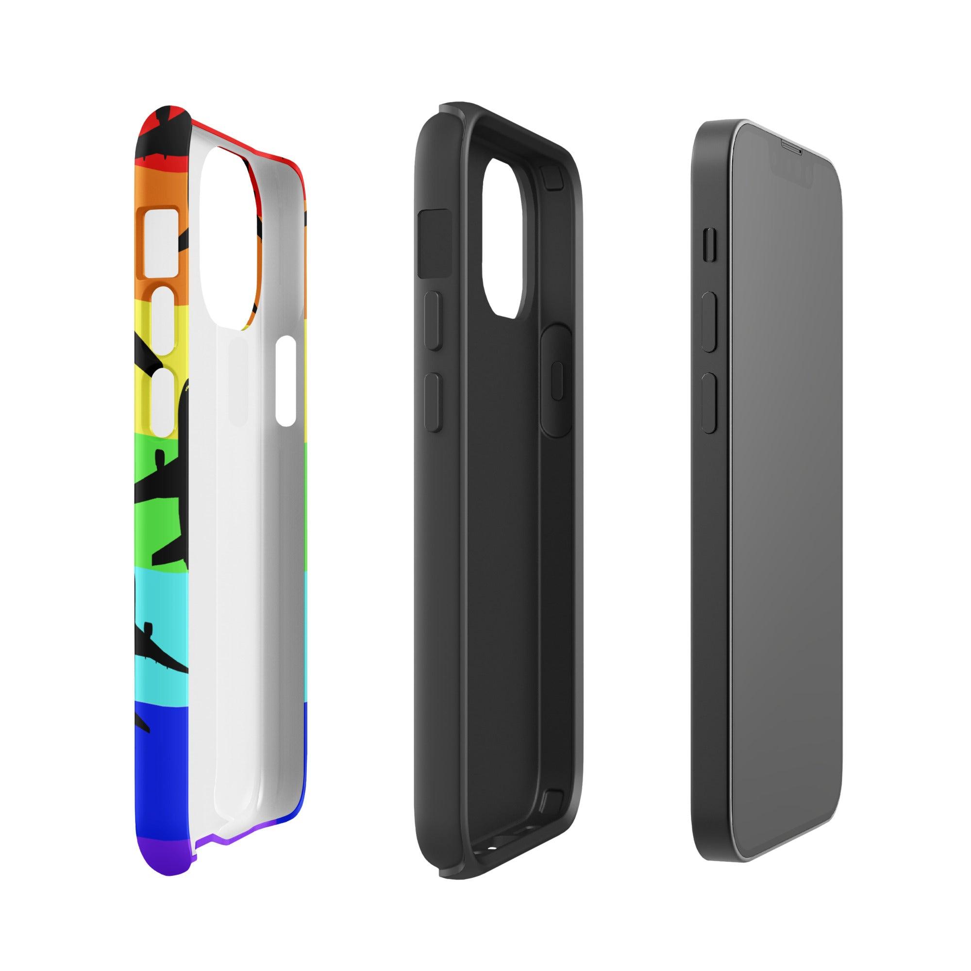 Aviation 🌈 PRIDE AVIATION iPhone Case | Love is Love Edition ✈️ für Piloten, Crews, Kinder & Planespotter made by SUPERSONIC aero 4U