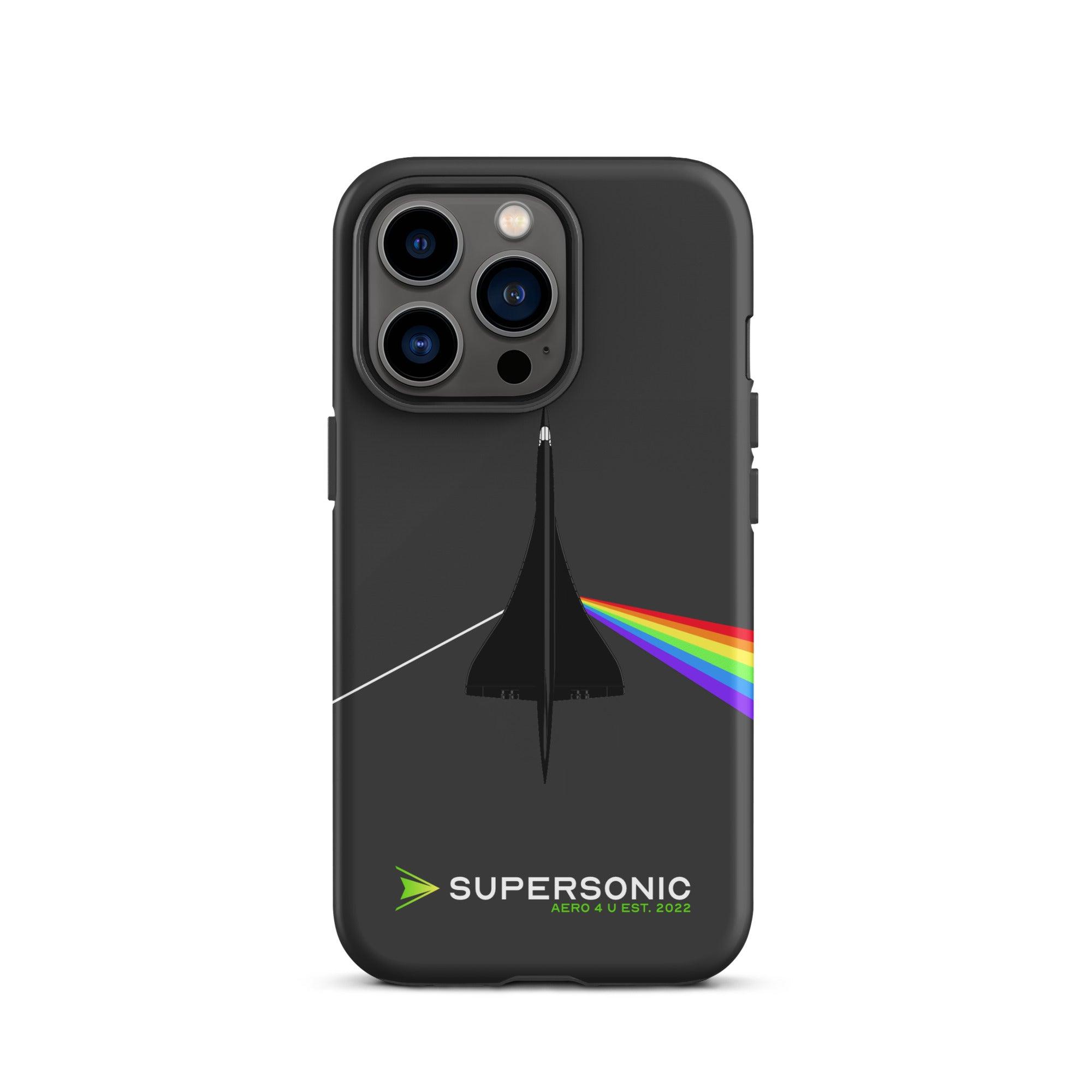 Aviation FIRST CLASS iPhone Hülle - Concorde Dark Side of Supersonic iPhone 13 Pro für Piloten, Crews, Kinder & Planespotter made by SUPERSONIC aero 4U