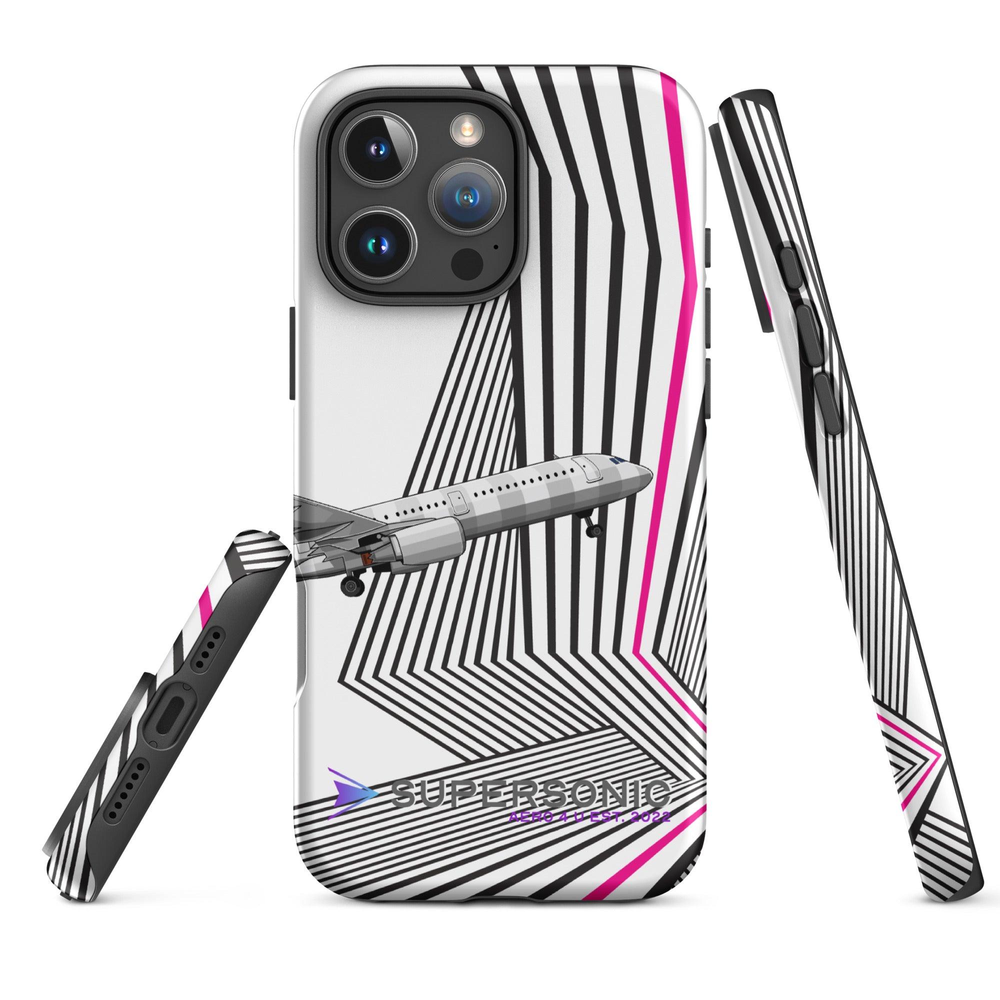 Aviation FIRST CLASS iPhone Hülle - Airbus A321 Edition | Airline Crew Case für Piloten, Crews, Kinder & Planespotter made by SUPERSONIC aero 4U