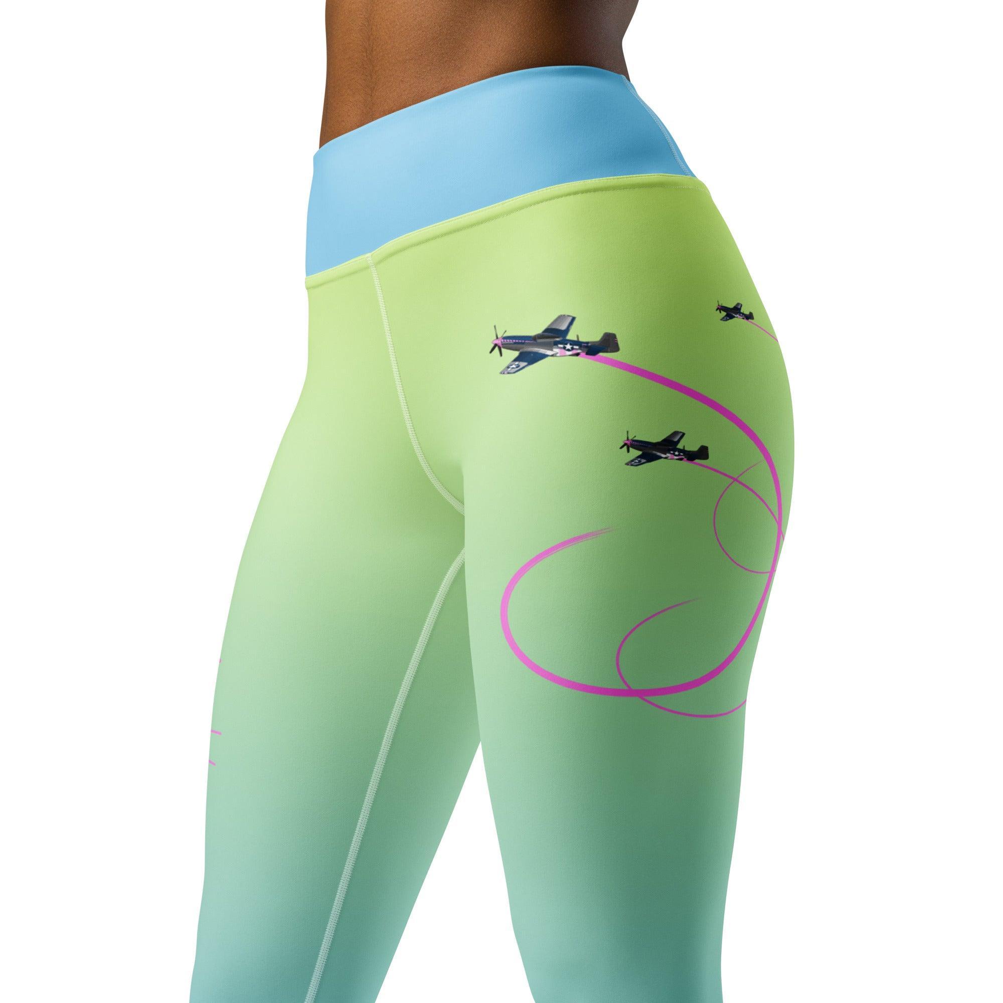 Aviation Yoga Leggings "Aerobatics" für Piloten, Crews, Kinder & Planespotter made by SUPERSONIC aero 4U