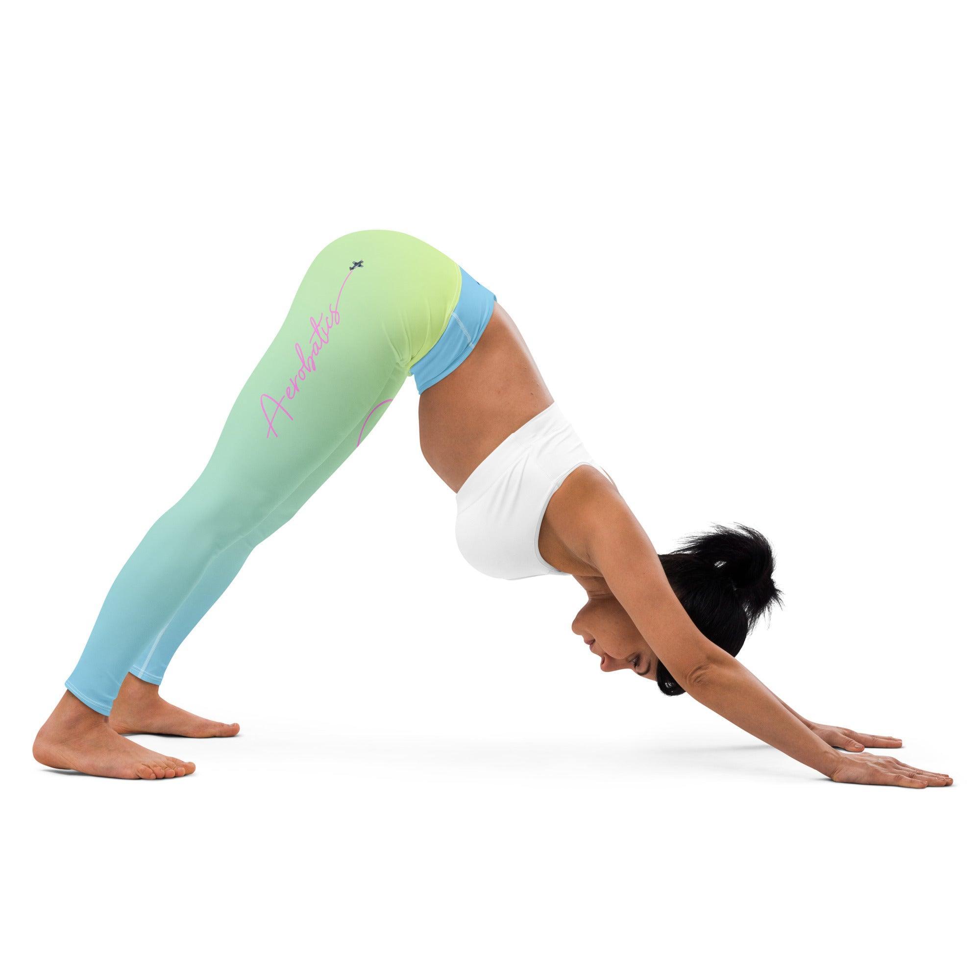 Aviation Yoga Leggings "Aerobatics" für Piloten, Crews, Kinder & Planespotter made by SUPERSONIC aero 4U