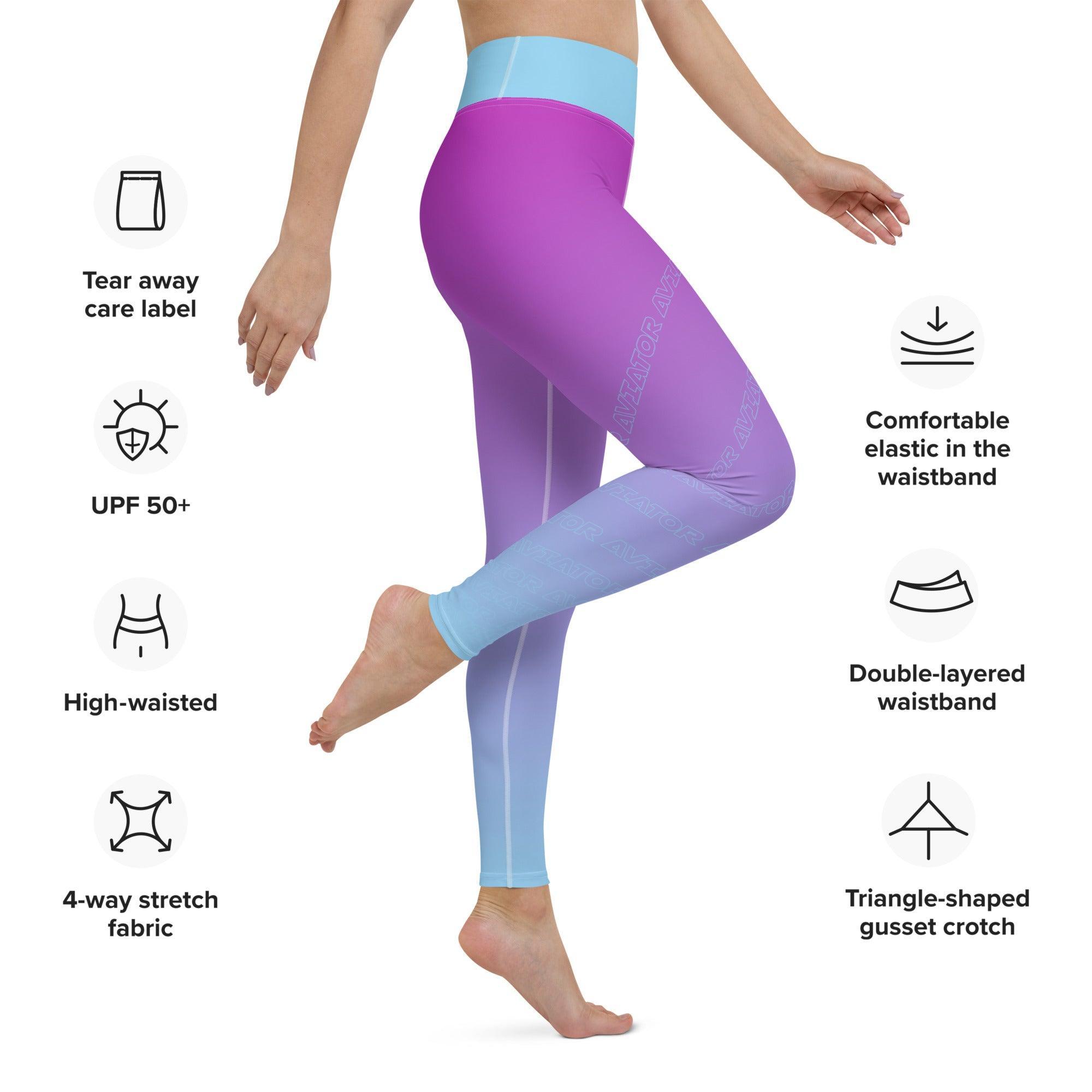 Aviation Yoga Leggings "Aviator" für Piloten, Crews, Kinder & Planespotter made by SUPERSONIC aero 4U