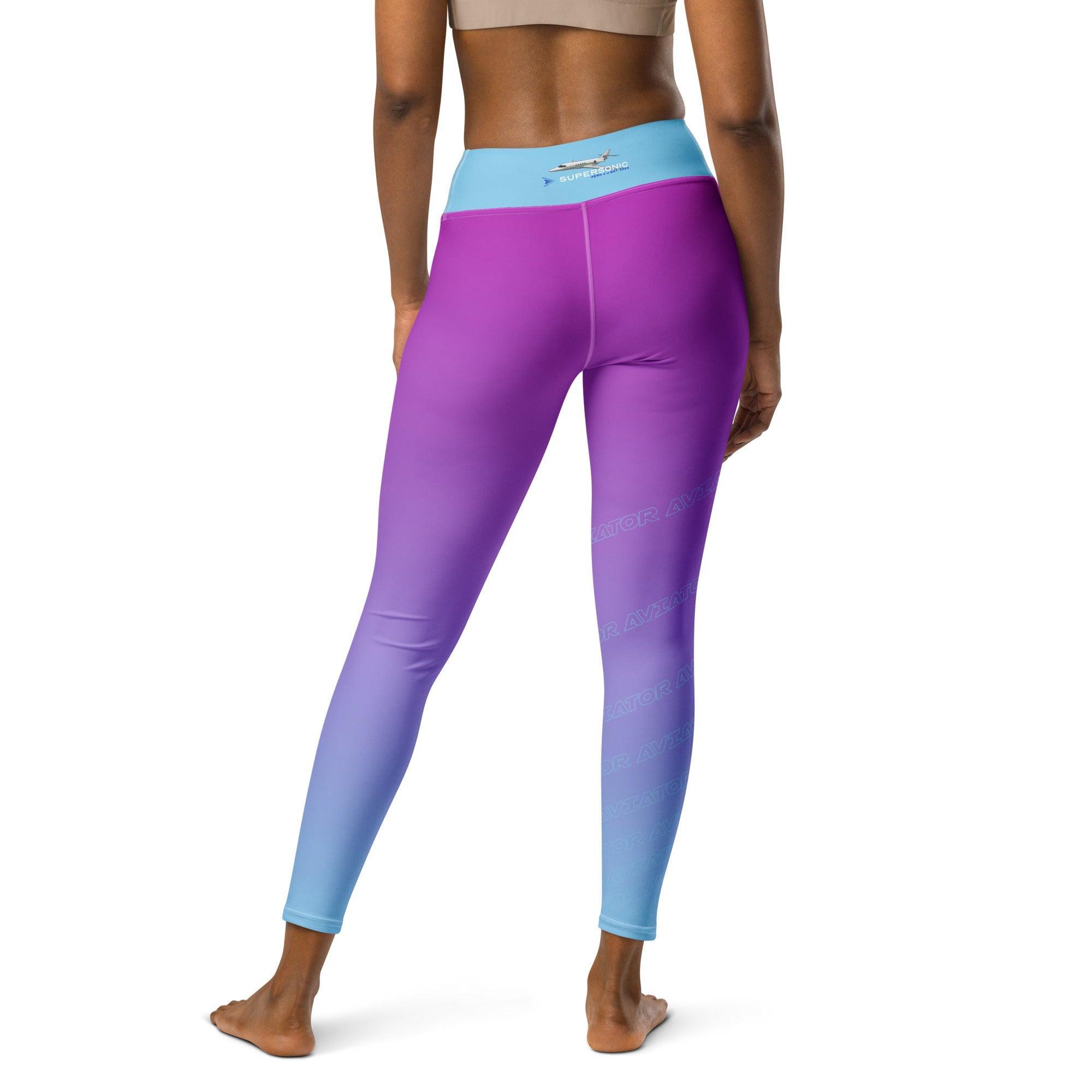 Aviation Yoga Leggings "Aviator" für Piloten, Crews, Kinder & Planespotter made by SUPERSONIC aero 4U